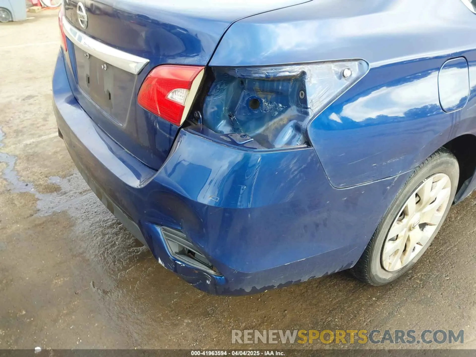 6 fotografías del automóvil dañado 3N1AB7AP5KY302334 NISSAN SENTRA 2019