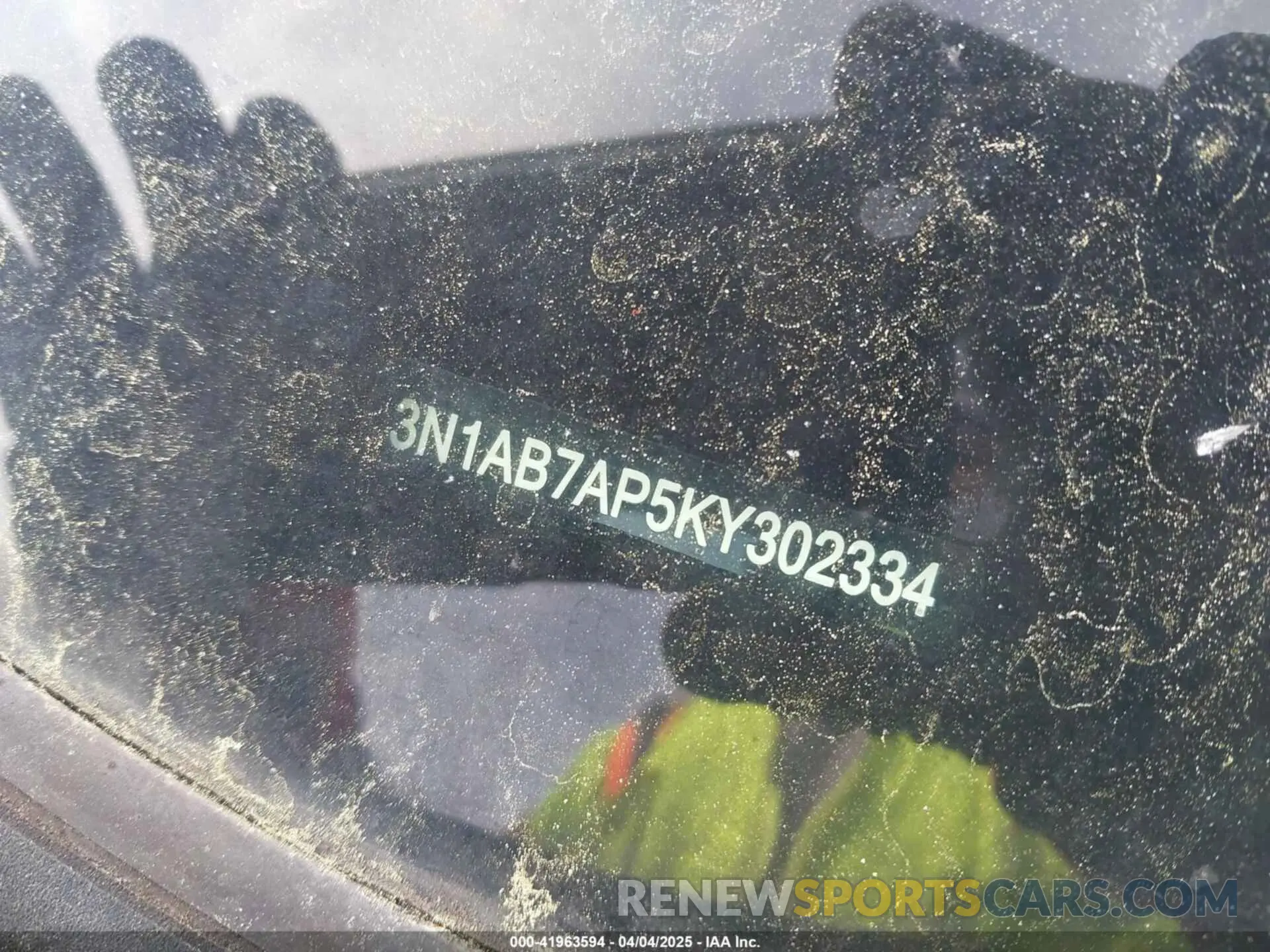 9 fotografías del automóvil dañado 3N1AB7AP5KY302334 NISSAN SENTRA 2019