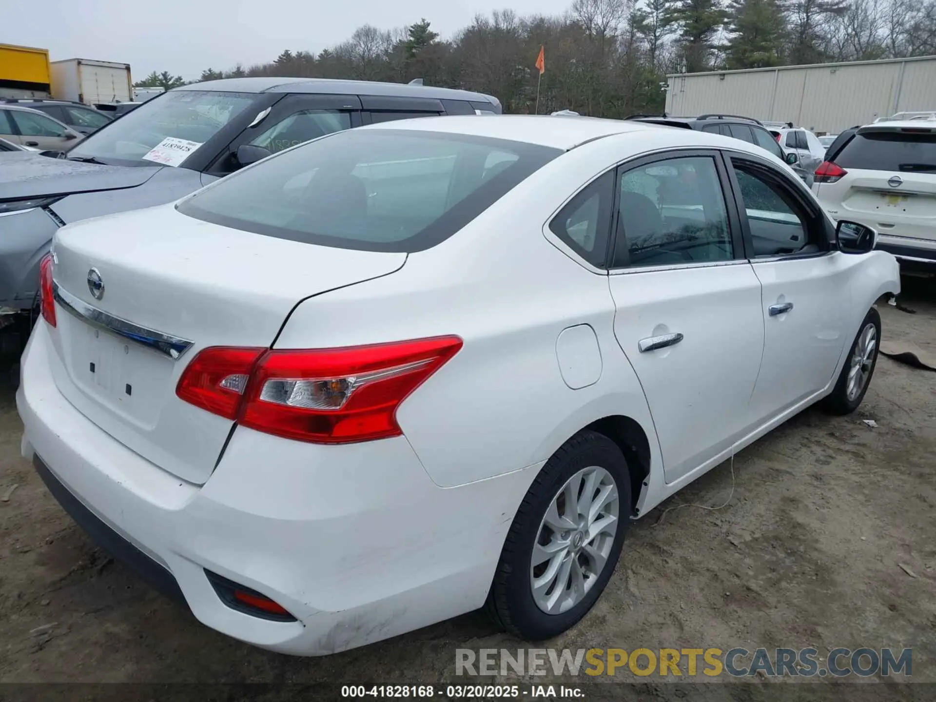 4 fotografías del automóvil dañado 3N1AB7AP5KY304763 NISSAN SENTRA 2019
