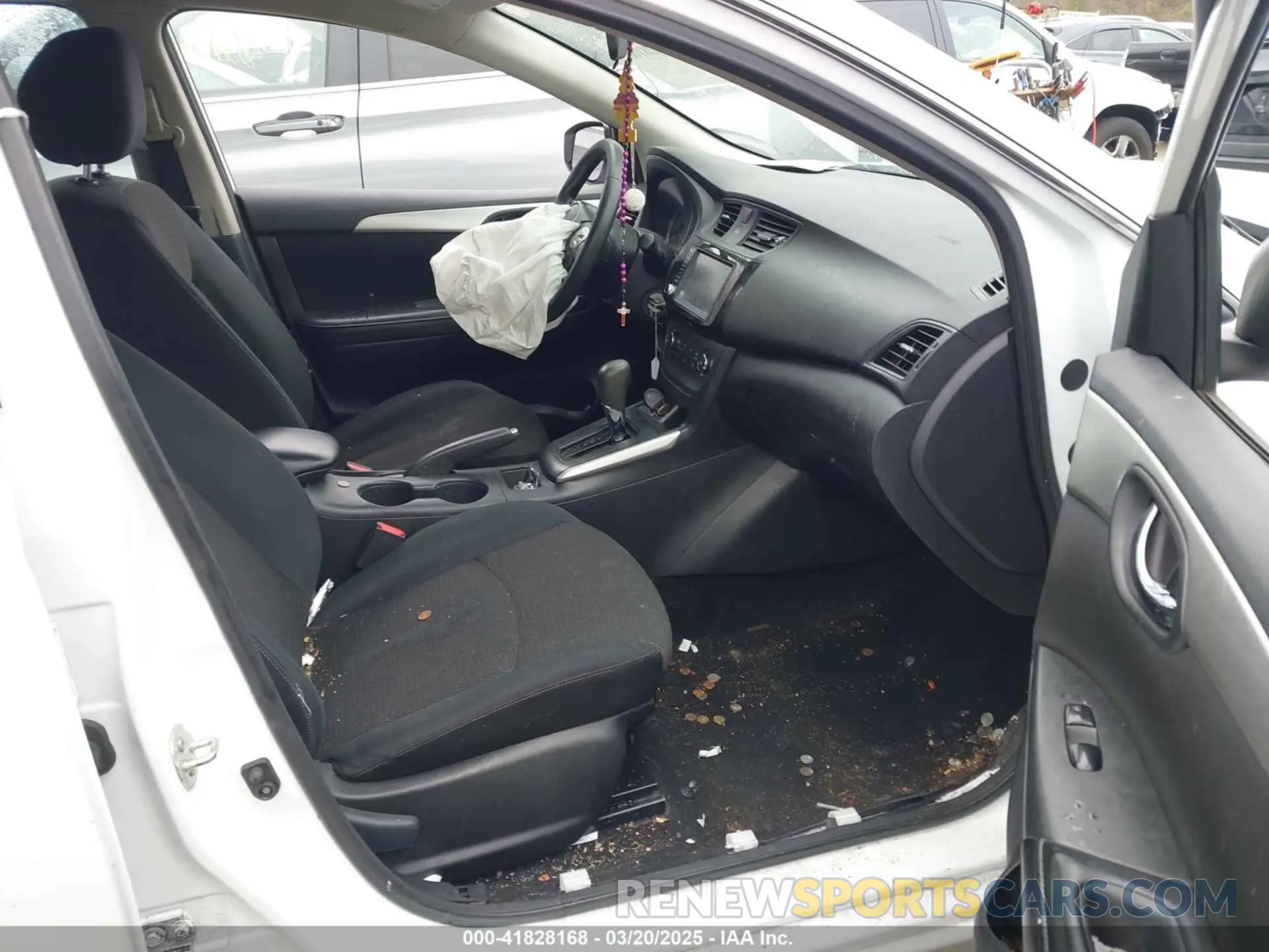 5 fotografías del automóvil dañado 3N1AB7AP5KY304763 NISSAN SENTRA 2019