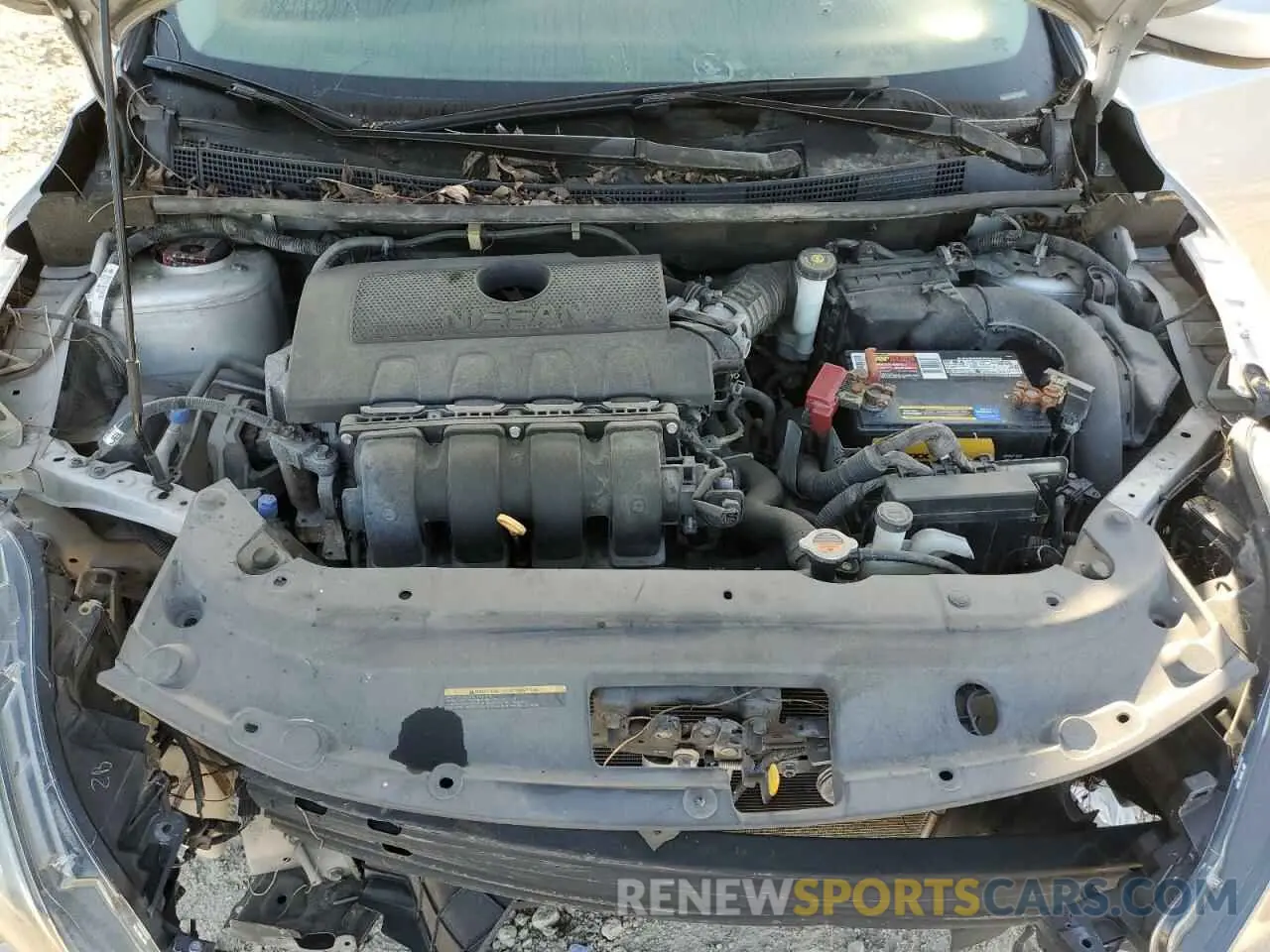 11 fotografías del automóvil dañado 3N1AB7AP5KY309736 NISSAN SENTRA 2019