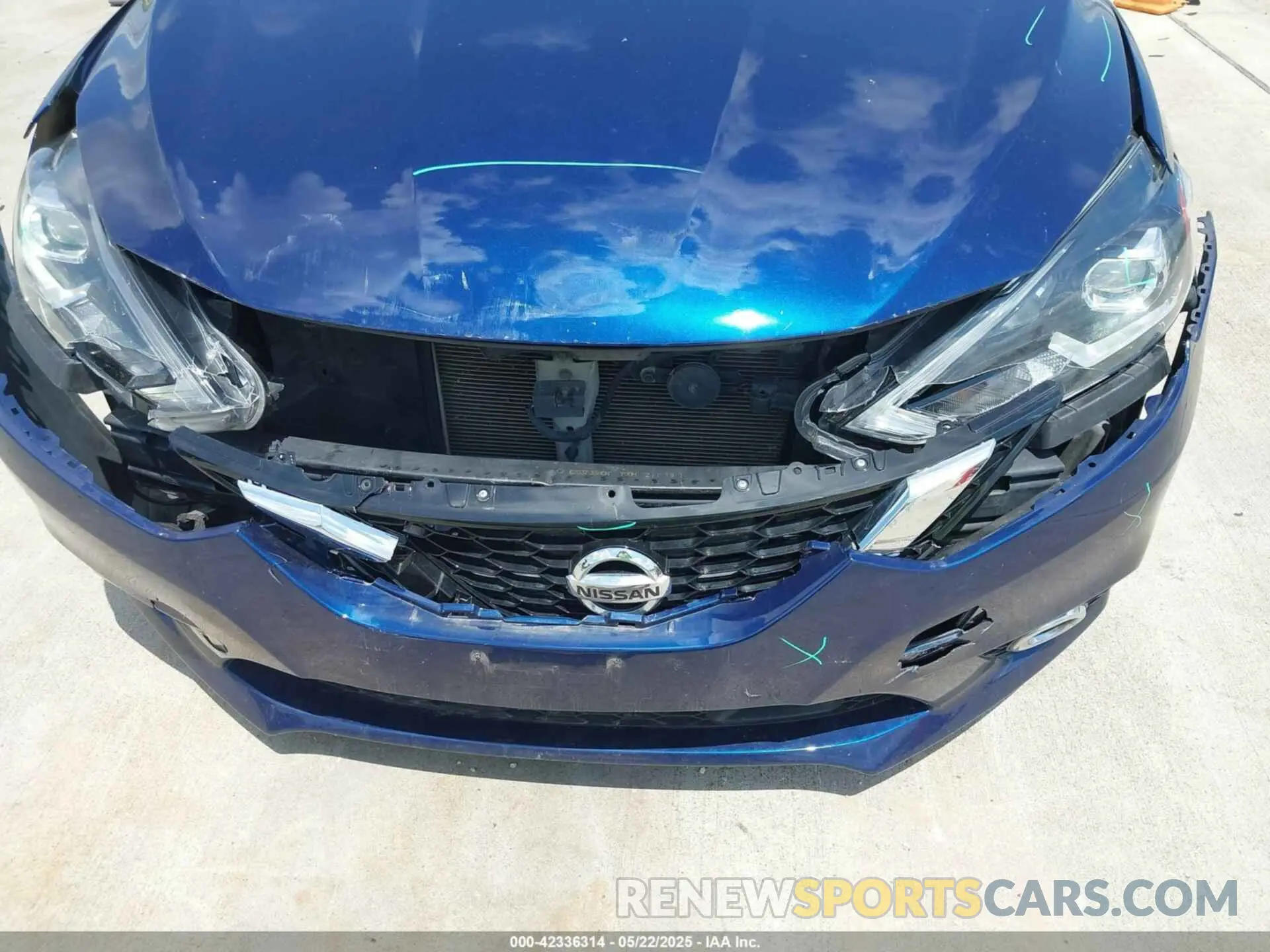 6 fotografías del automóvil dañado 3N1AB7AP5KY312121 NISSAN SENTRA 2019