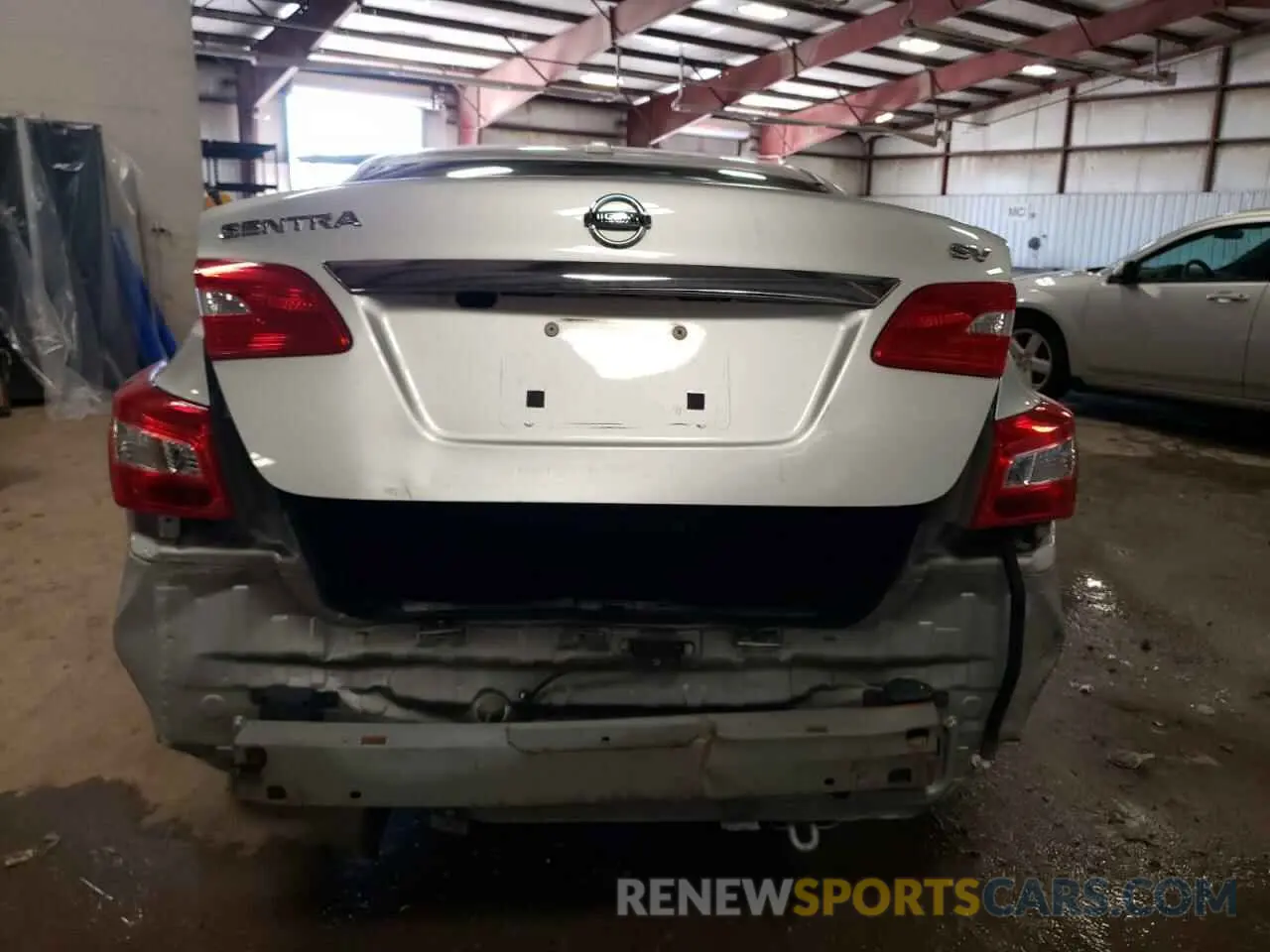 6 fotografías del automóvil dañado 3N1AB7AP5KY314371 NISSAN SENTRA 2019
