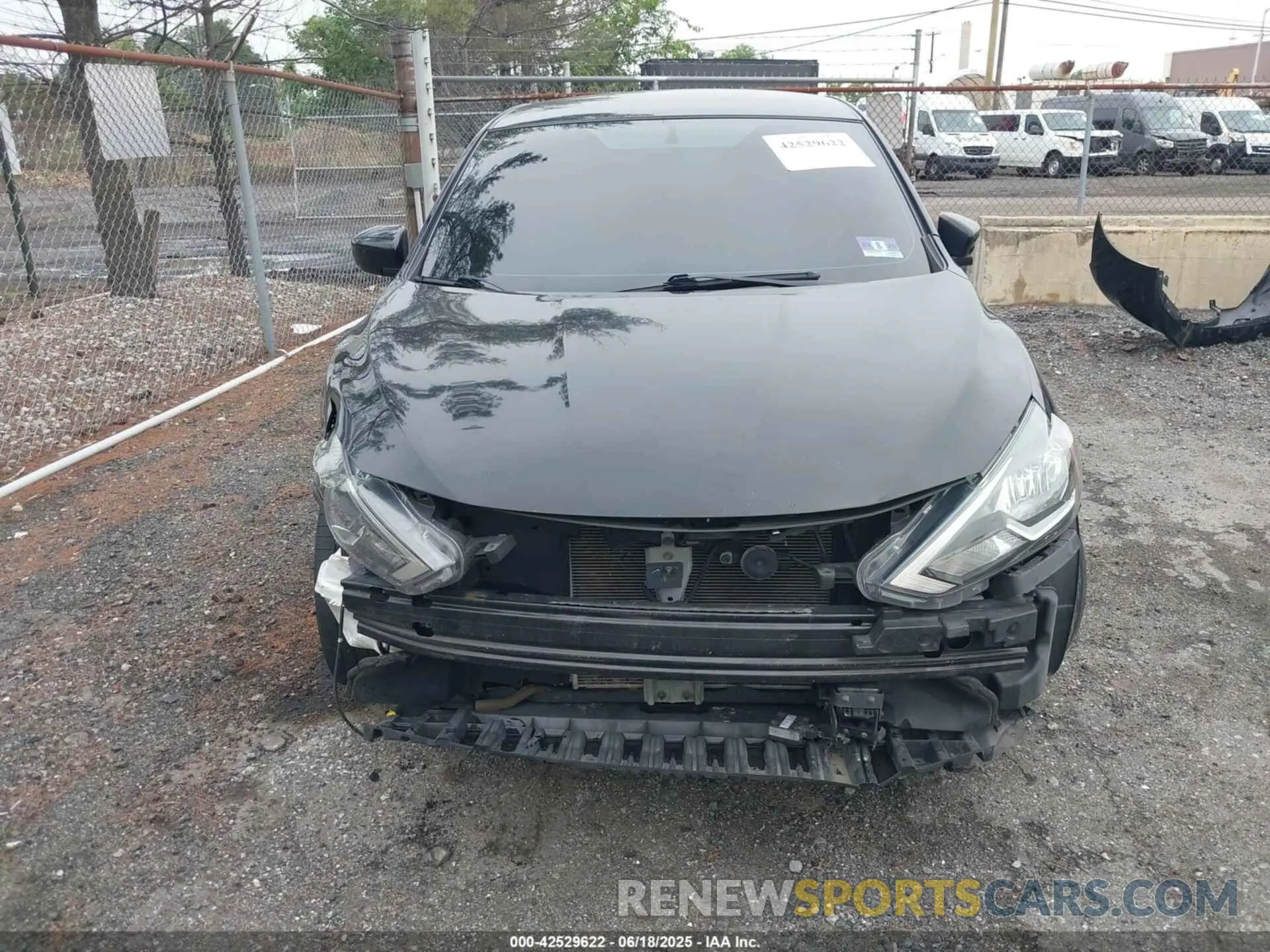 12 fotografías del automóvil dañado 3N1AB7AP5KY325502 NISSAN SENTRA 2019