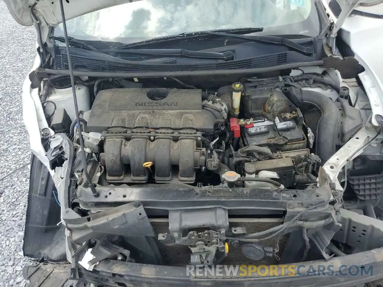 11 fotografías del automóvil dañado 3N1AB7AP5KY329971 NISSAN SENTRA 2019