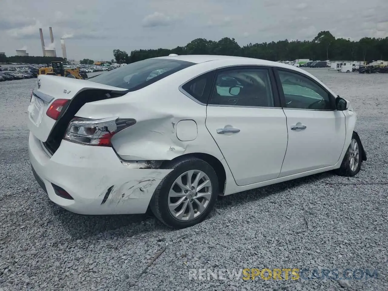 3 fotografías del automóvil dañado 3N1AB7AP5KY329971 NISSAN SENTRA 2019