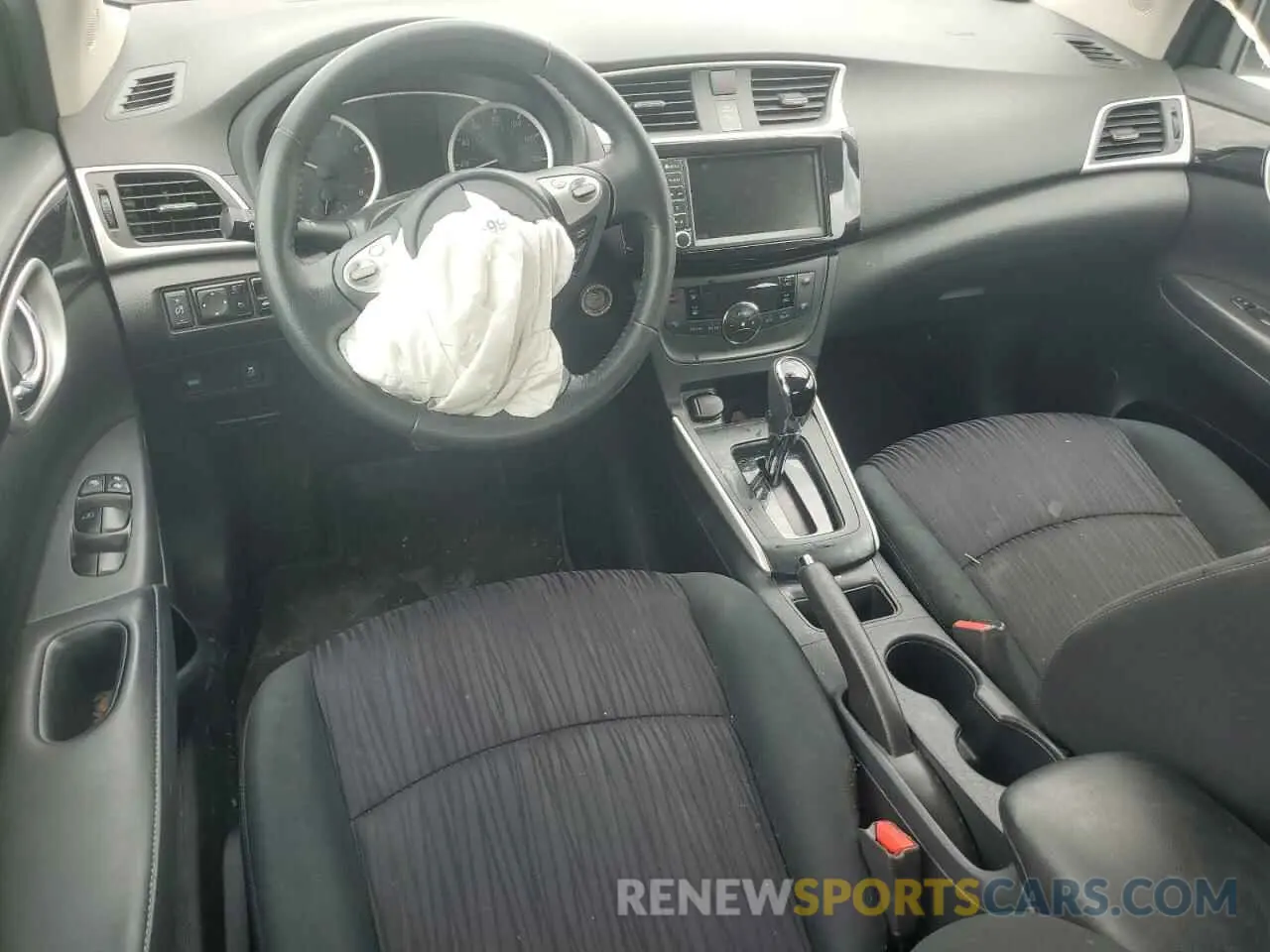 8 fotografías del automóvil dañado 3N1AB7AP5KY329971 NISSAN SENTRA 2019