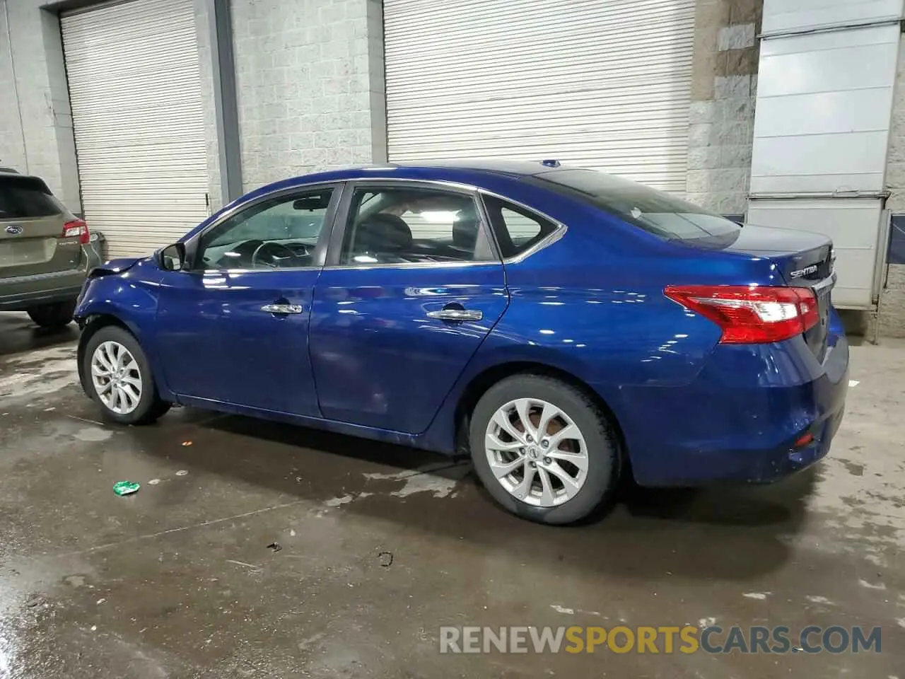2 fotografías del automóvil dañado 3N1AB7AP5KY335902 NISSAN SENTRA 2019