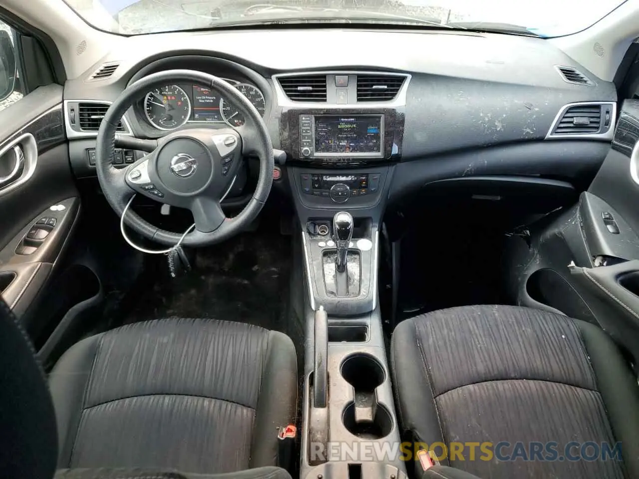 8 fotografías del automóvil dañado 3N1AB7AP5KY335902 NISSAN SENTRA 2019