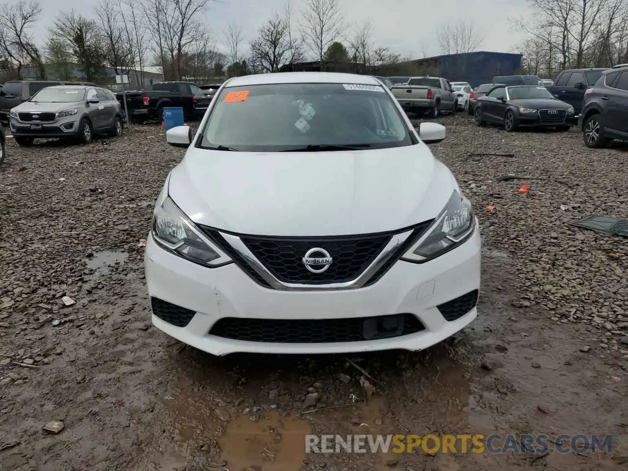 5 fotografías del automóvil dañado 3N1AB7AP5KY335916 NISSAN SENTRA 2019