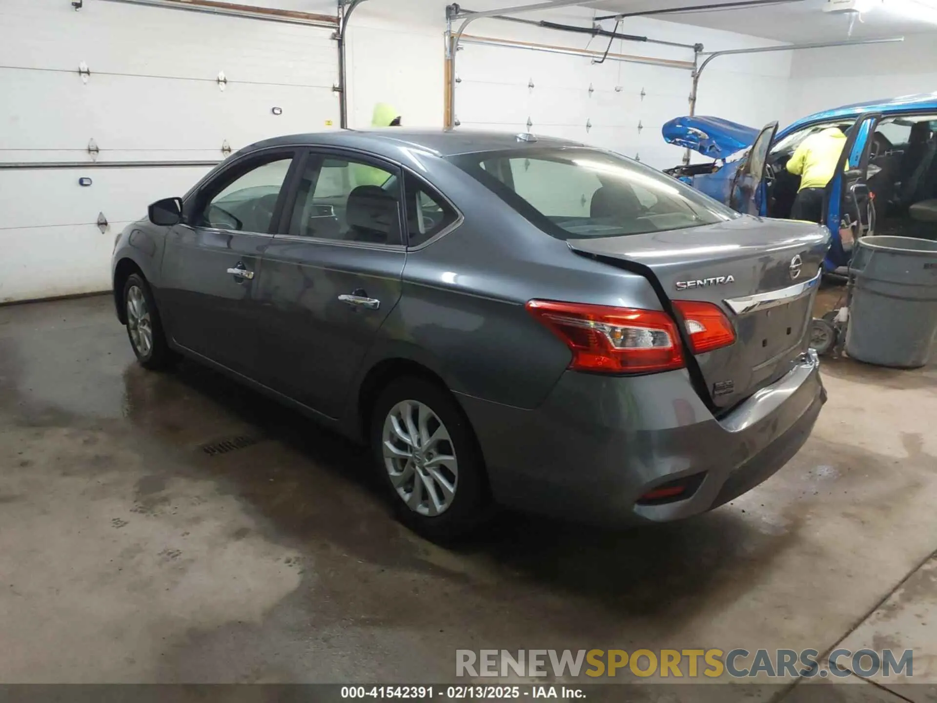 3 fotografías del automóvil dañado 3N1AB7AP5KY344051 NISSAN SENTRA 2019