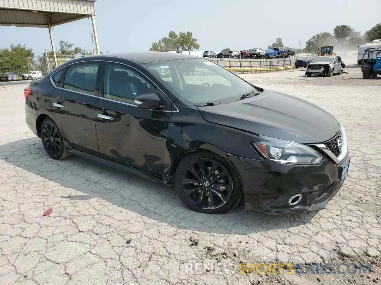 4 fotografías del automóvil dañado 3N1AB7AP5KY344311 NISSAN SENTRA 2019