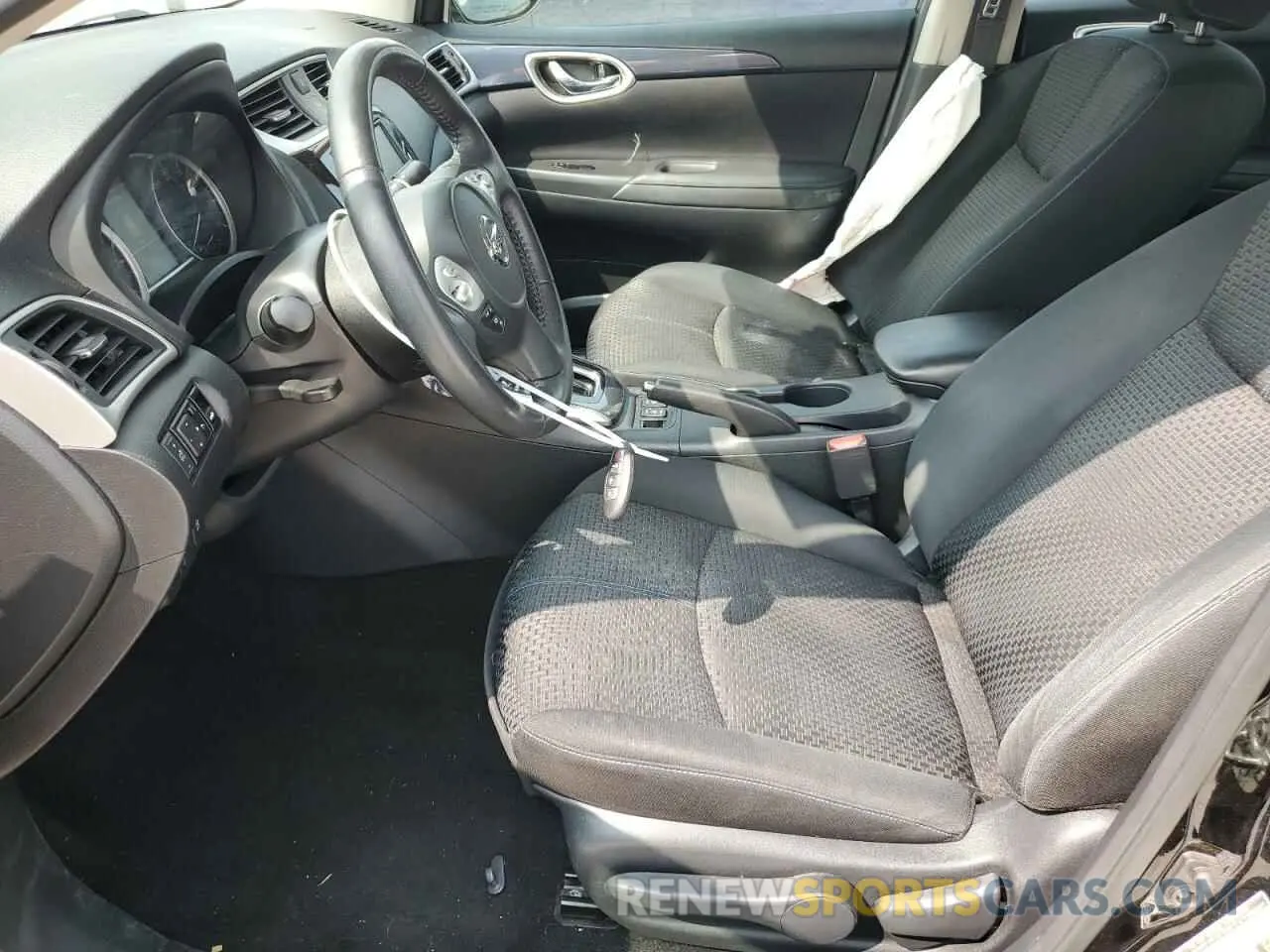 7 fotografías del automóvil dañado 3N1AB7AP5KY344311 NISSAN SENTRA 2019