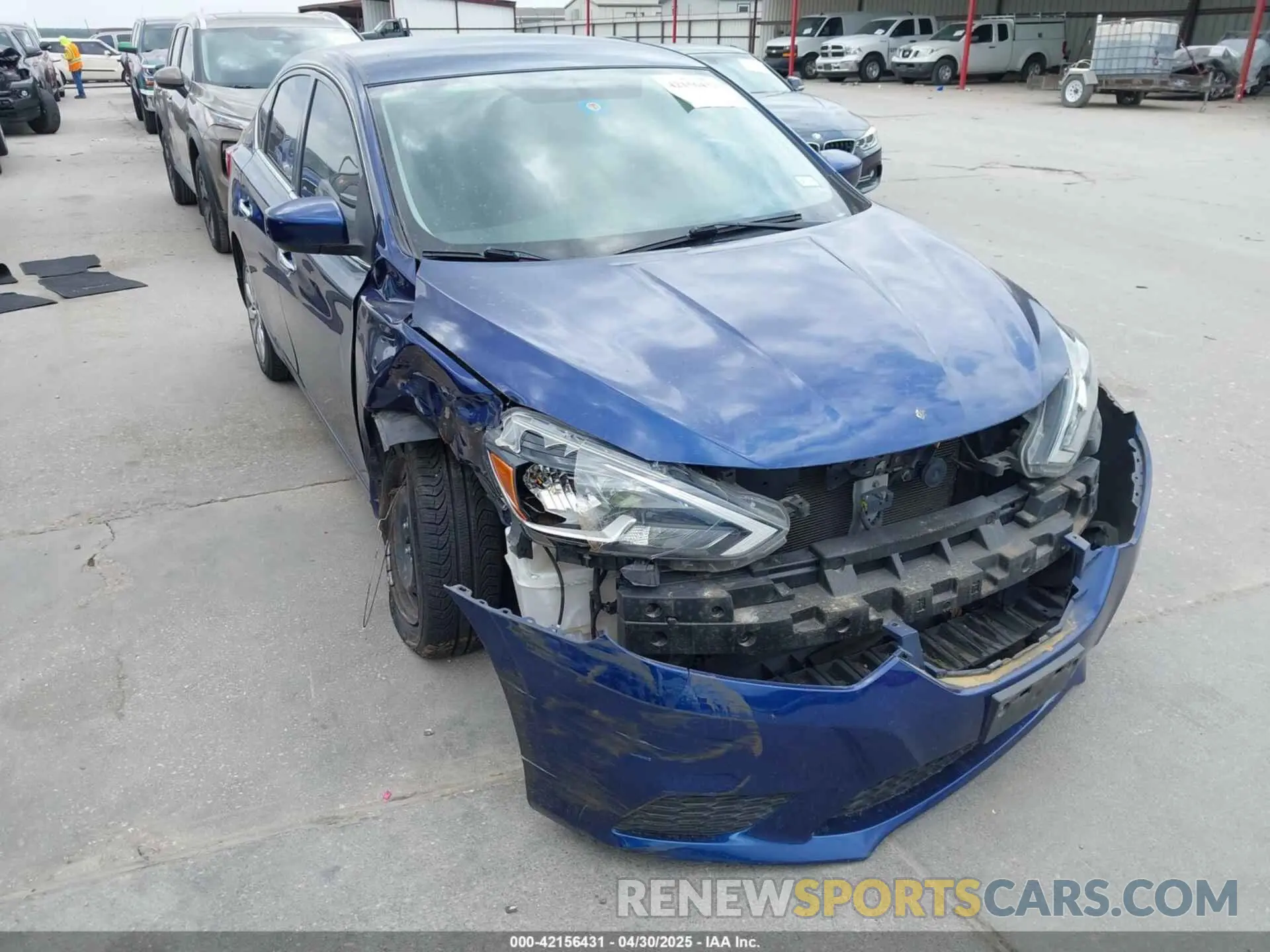 1 fotografías del automóvil dañado 3N1AB7AP5KY344986 NISSAN SENTRA 2019