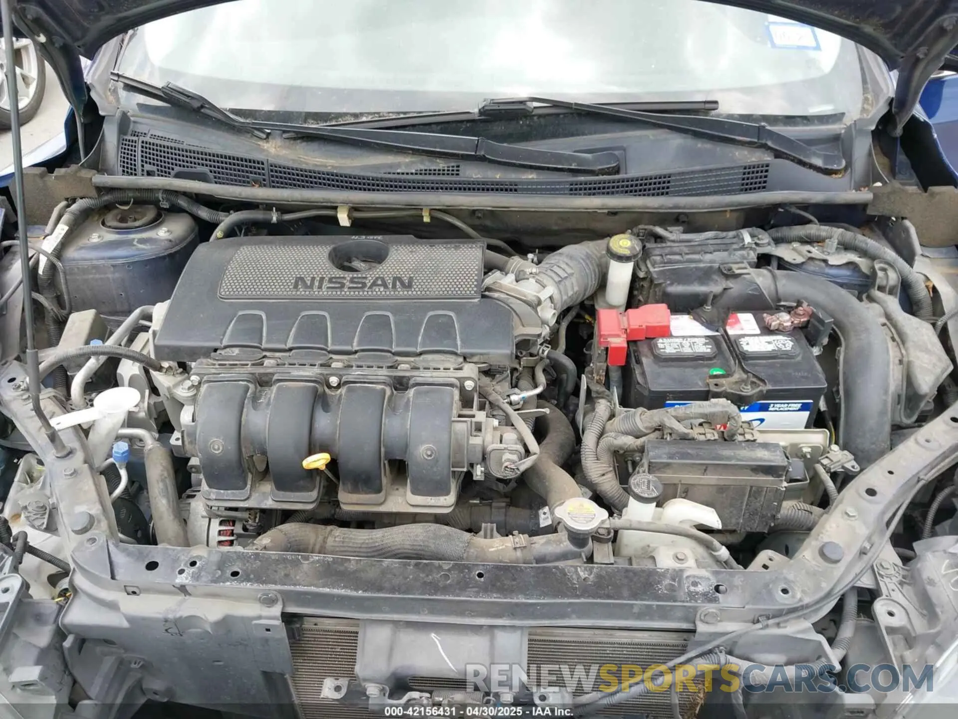 10 fotografías del automóvil dañado 3N1AB7AP5KY344986 NISSAN SENTRA 2019