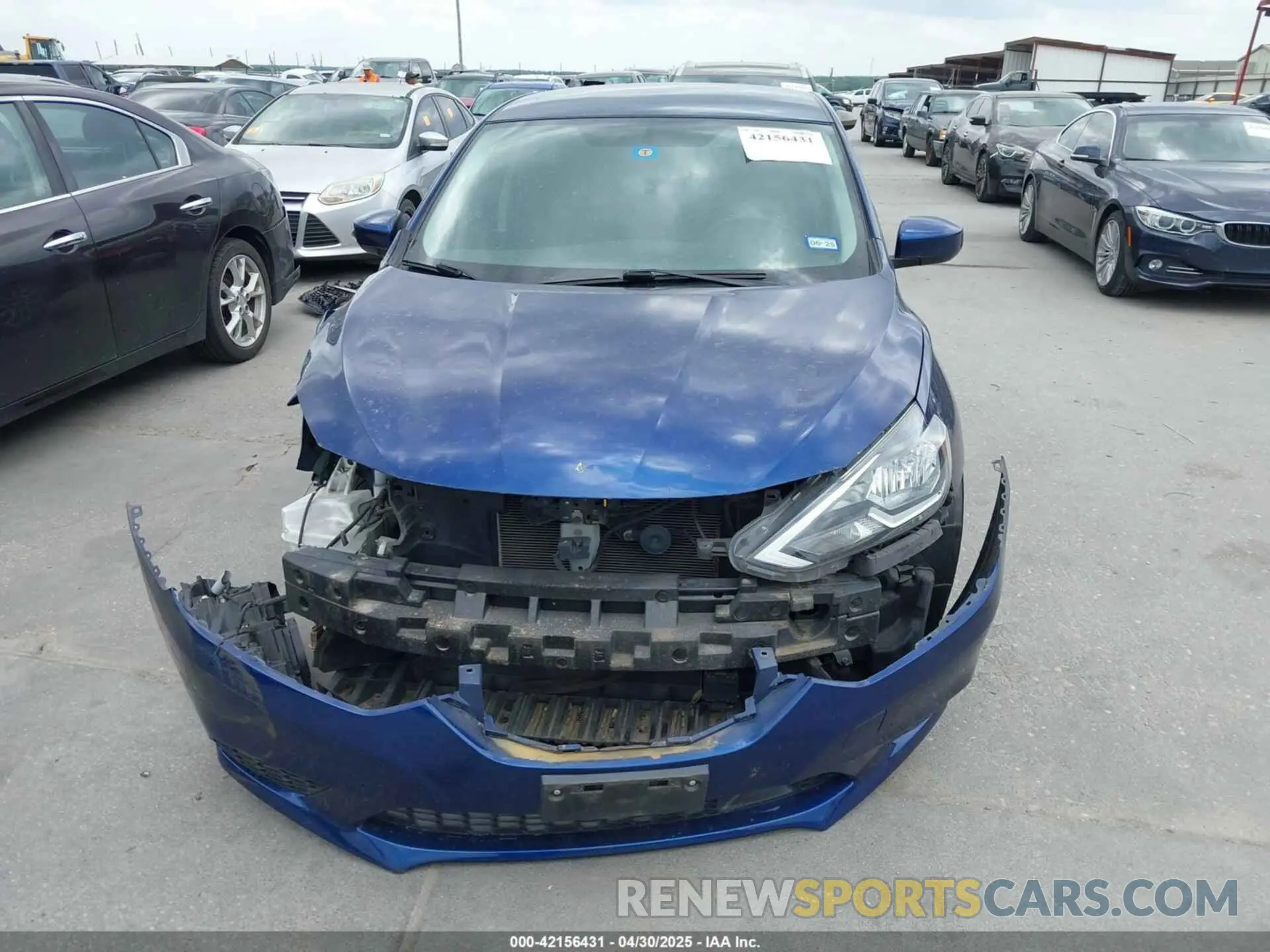 13 fotografías del automóvil dañado 3N1AB7AP5KY344986 NISSAN SENTRA 2019