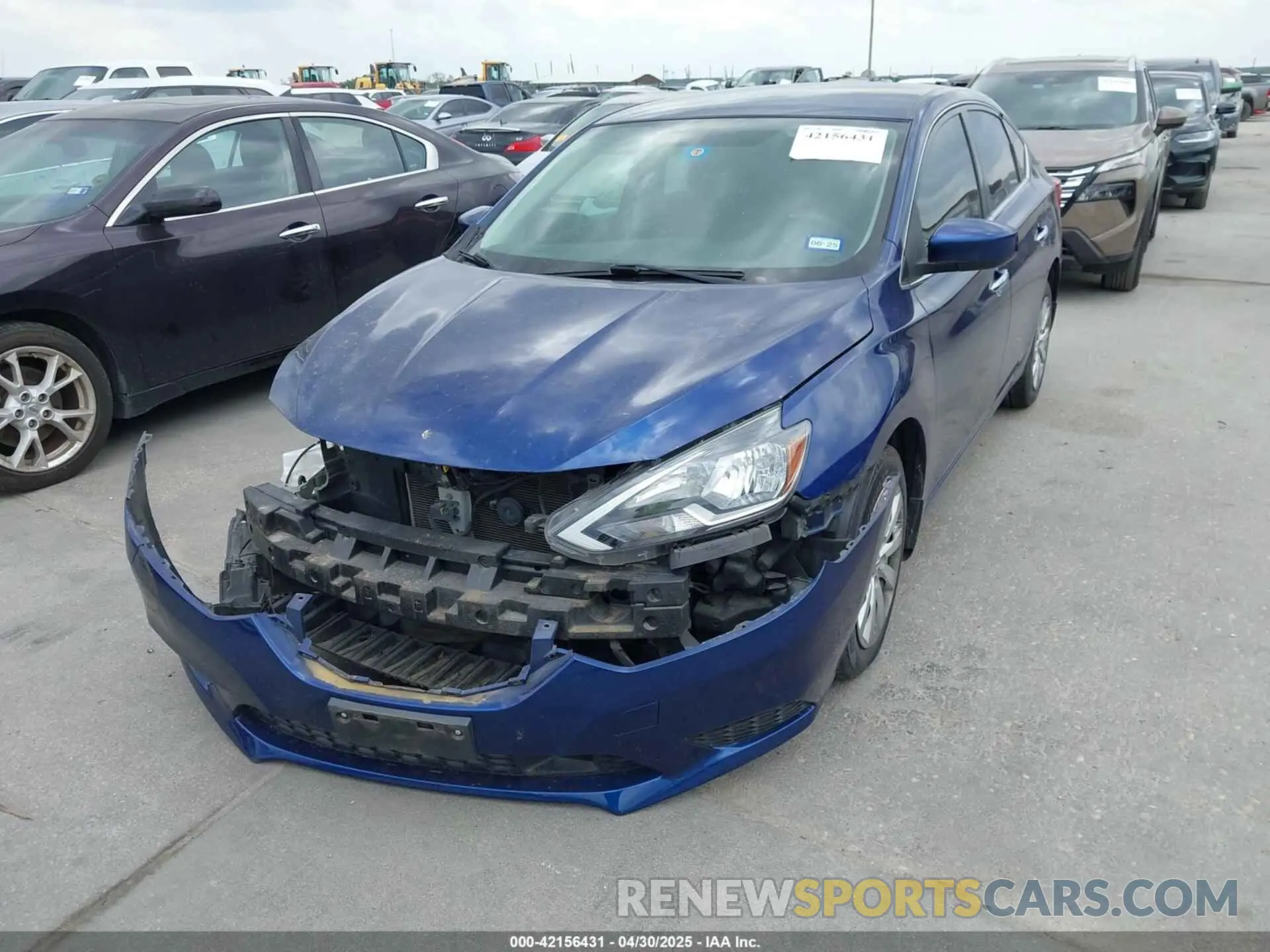 2 fotografías del automóvil dañado 3N1AB7AP5KY344986 NISSAN SENTRA 2019