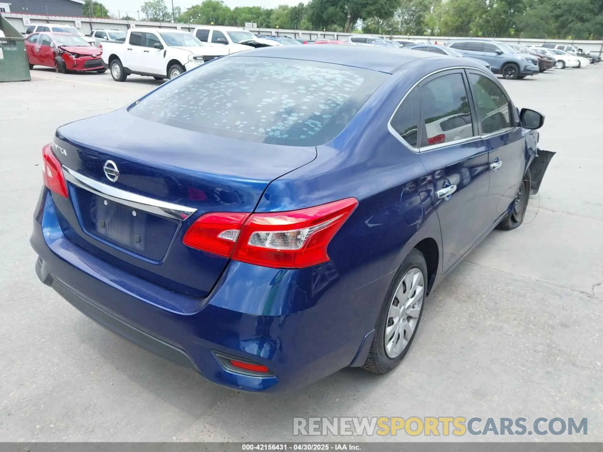 4 fotografías del automóvil dañado 3N1AB7AP5KY344986 NISSAN SENTRA 2019