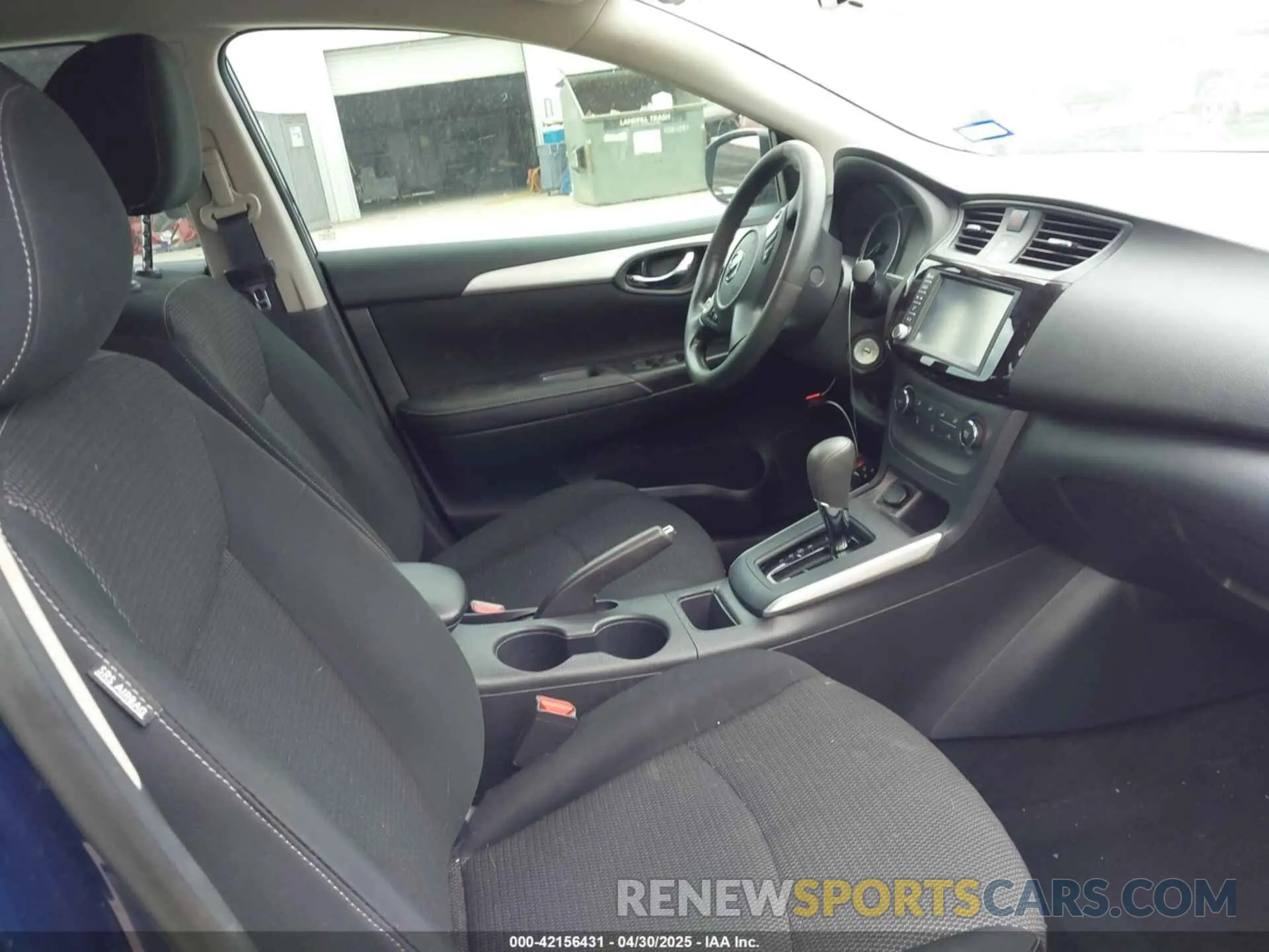 5 fotografías del automóvil dañado 3N1AB7AP5KY344986 NISSAN SENTRA 2019