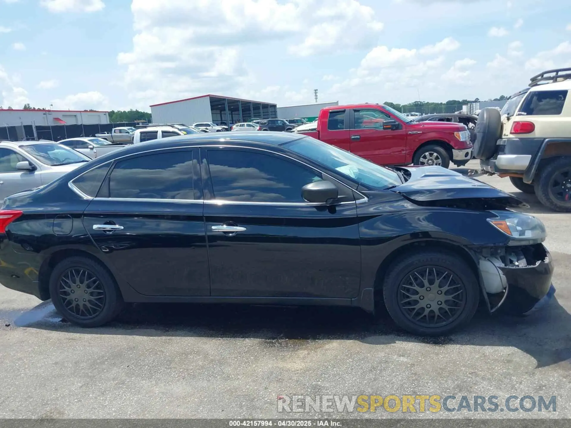 14 fotografías del automóvil dañado 3N1AB7AP5KY345992 NISSAN SENTRA 2019