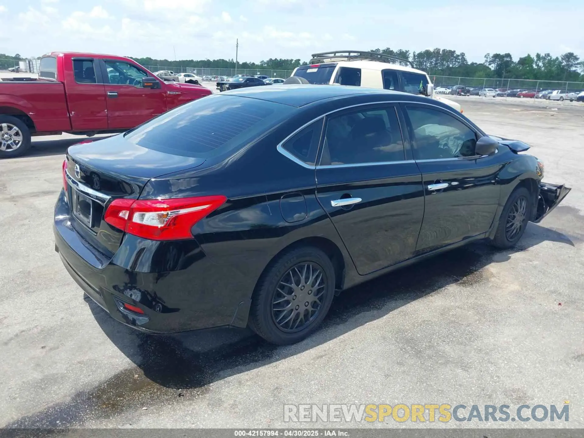 4 fotografías del automóvil dañado 3N1AB7AP5KY345992 NISSAN SENTRA 2019