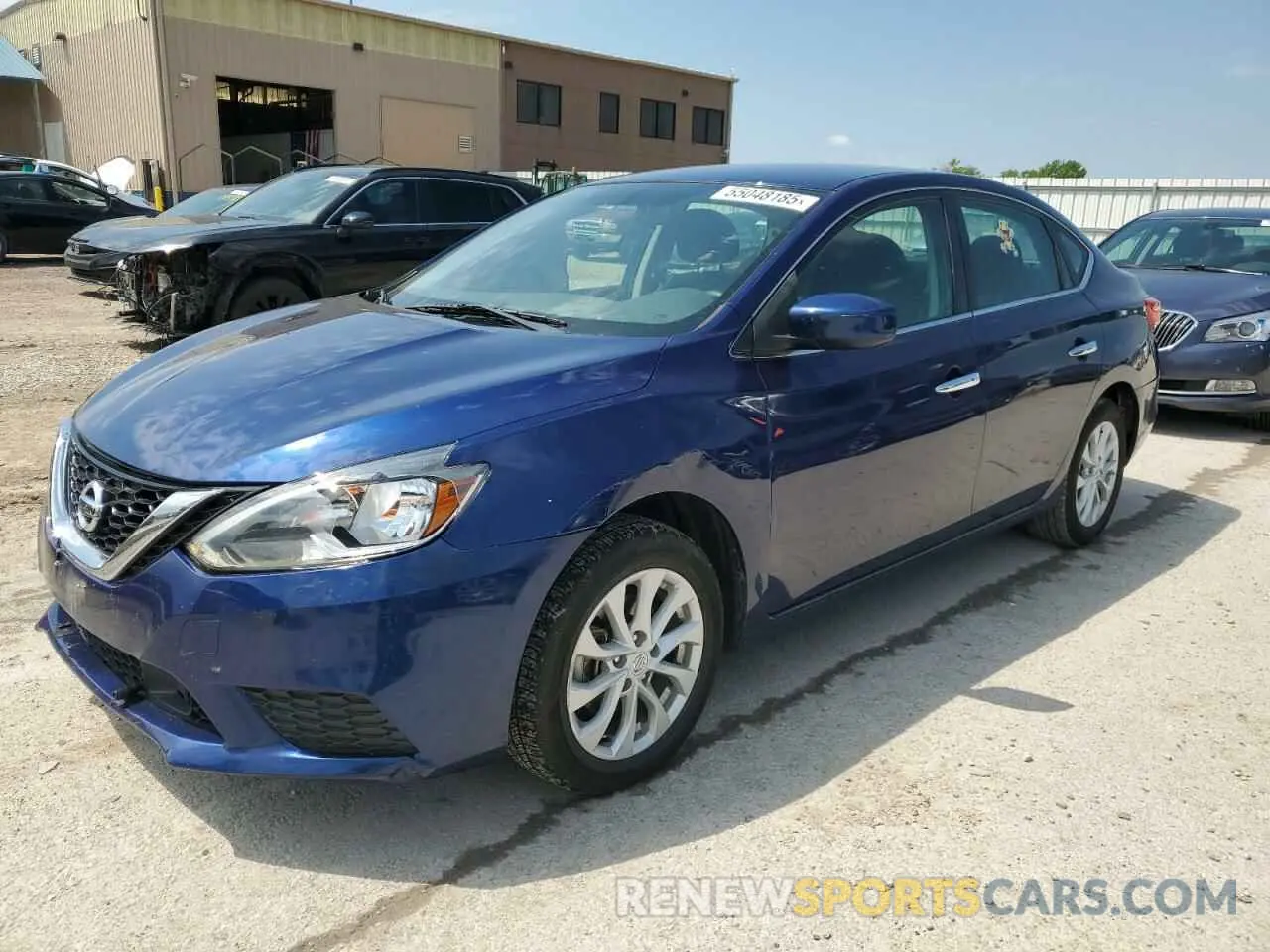 1 fotografías del automóvil dañado 3N1AB7AP5KY356216 NISSAN SENTRA 2019