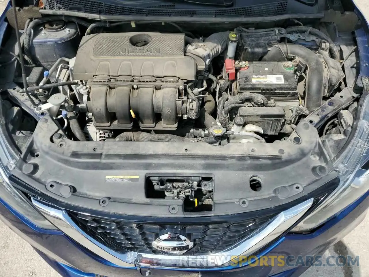 11 fotografías del automóvil dañado 3N1AB7AP5KY356216 NISSAN SENTRA 2019