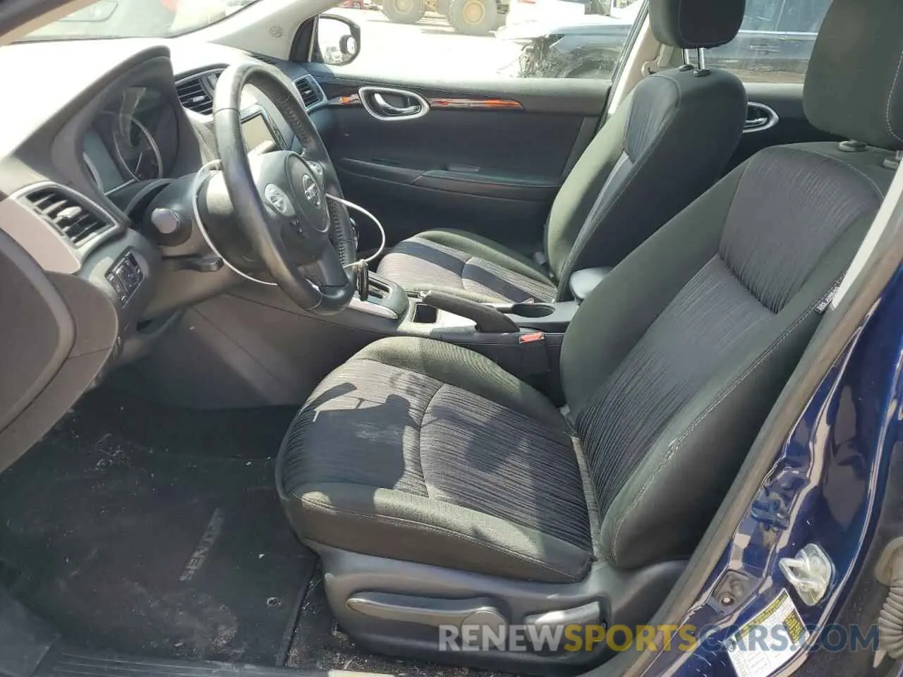 7 fotografías del automóvil dañado 3N1AB7AP5KY356216 NISSAN SENTRA 2019