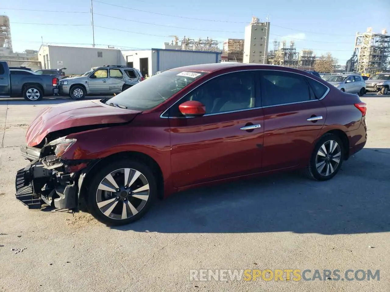1 fotografías del automóvil dañado 3N1AB7AP5KY360122 NISSAN SENTRA 2019