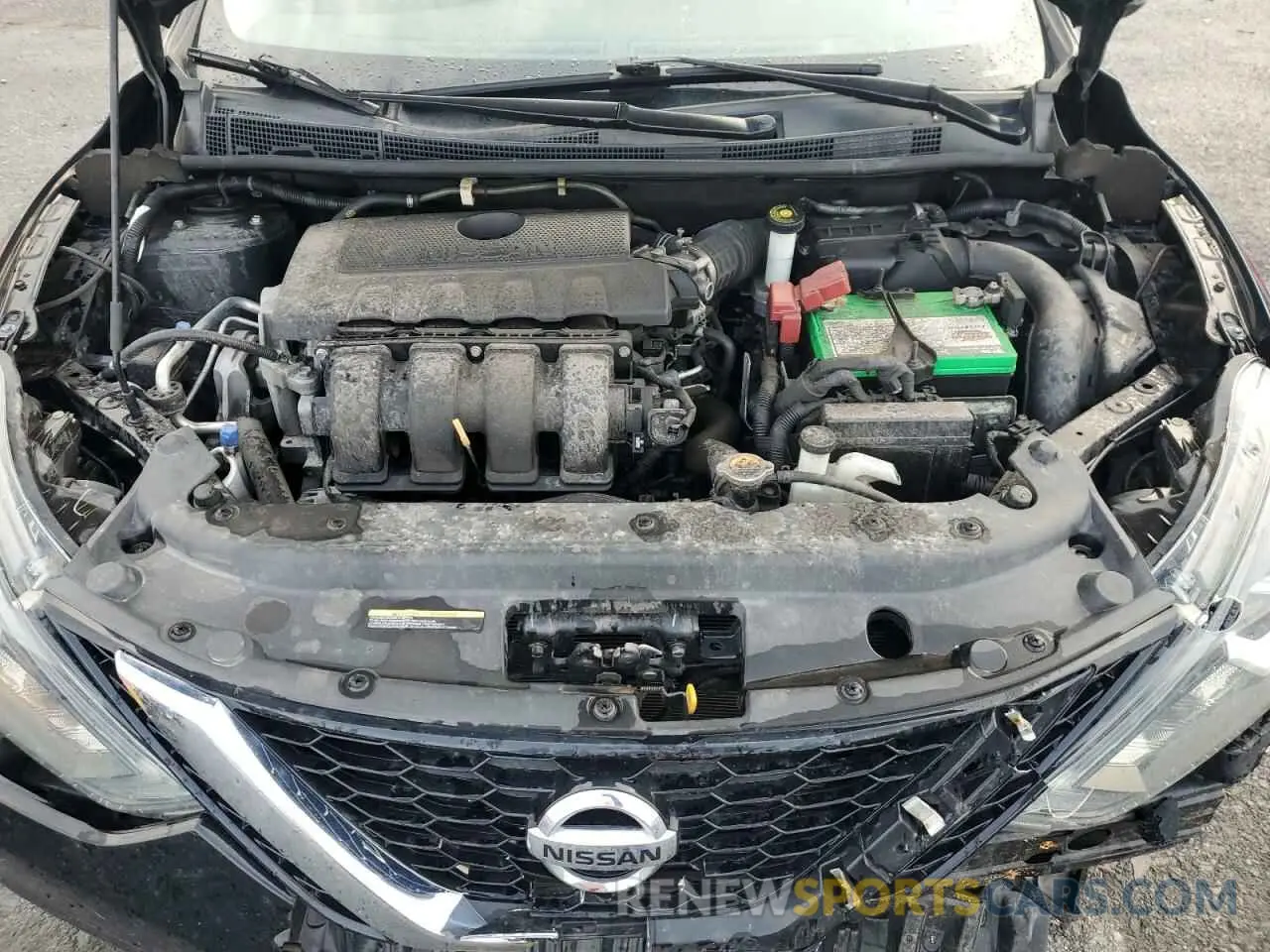 12 fotografías del automóvil dañado 3N1AB7AP5KY361142 NISSAN SENTRA 2019