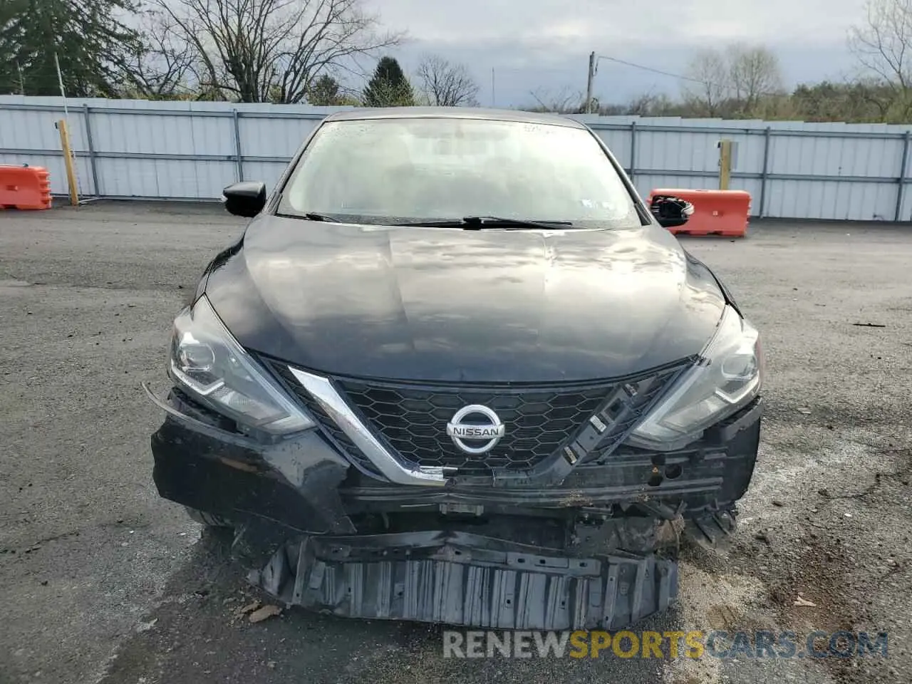 5 fotografías del automóvil dañado 3N1AB7AP5KY361142 NISSAN SENTRA 2019