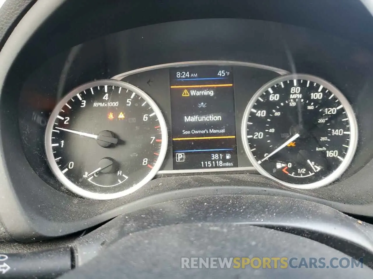 9 fotografías del automóvil dañado 3N1AB7AP5KY361142 NISSAN SENTRA 2019