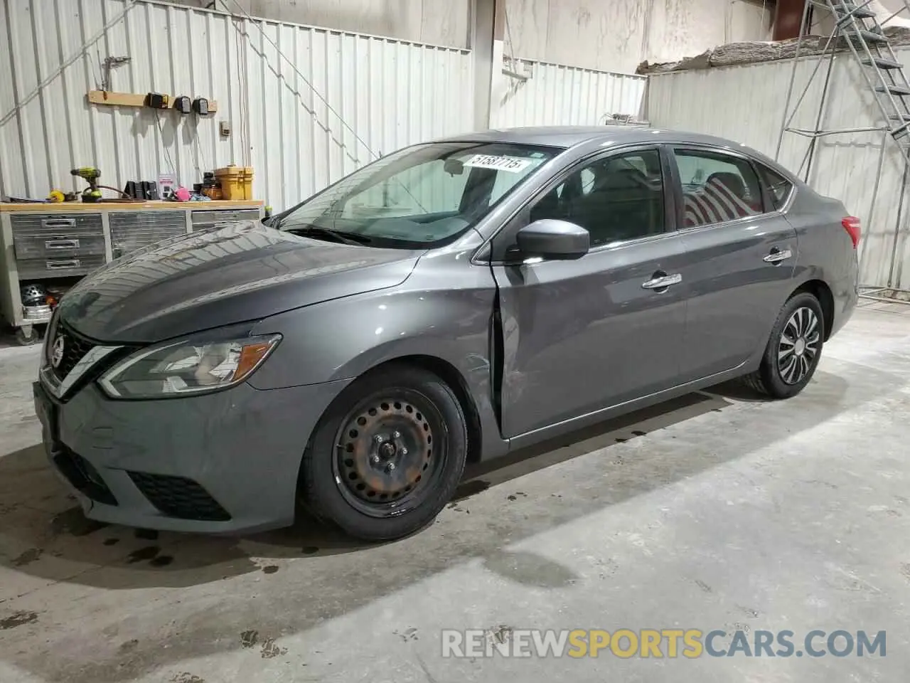 1 fotografías del automóvil dañado 3N1AB7AP5KY378684 NISSAN SENTRA 2019