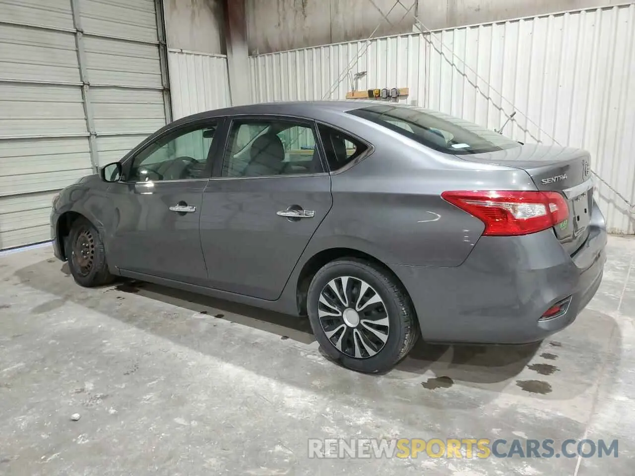 2 fotografías del automóvil dañado 3N1AB7AP5KY378684 NISSAN SENTRA 2019