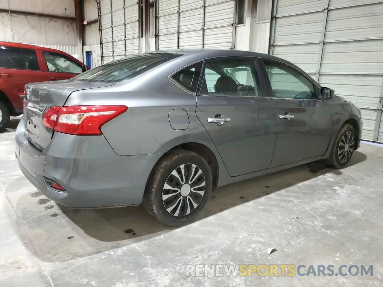 3 fotografías del automóvil dañado 3N1AB7AP5KY378684 NISSAN SENTRA 2019