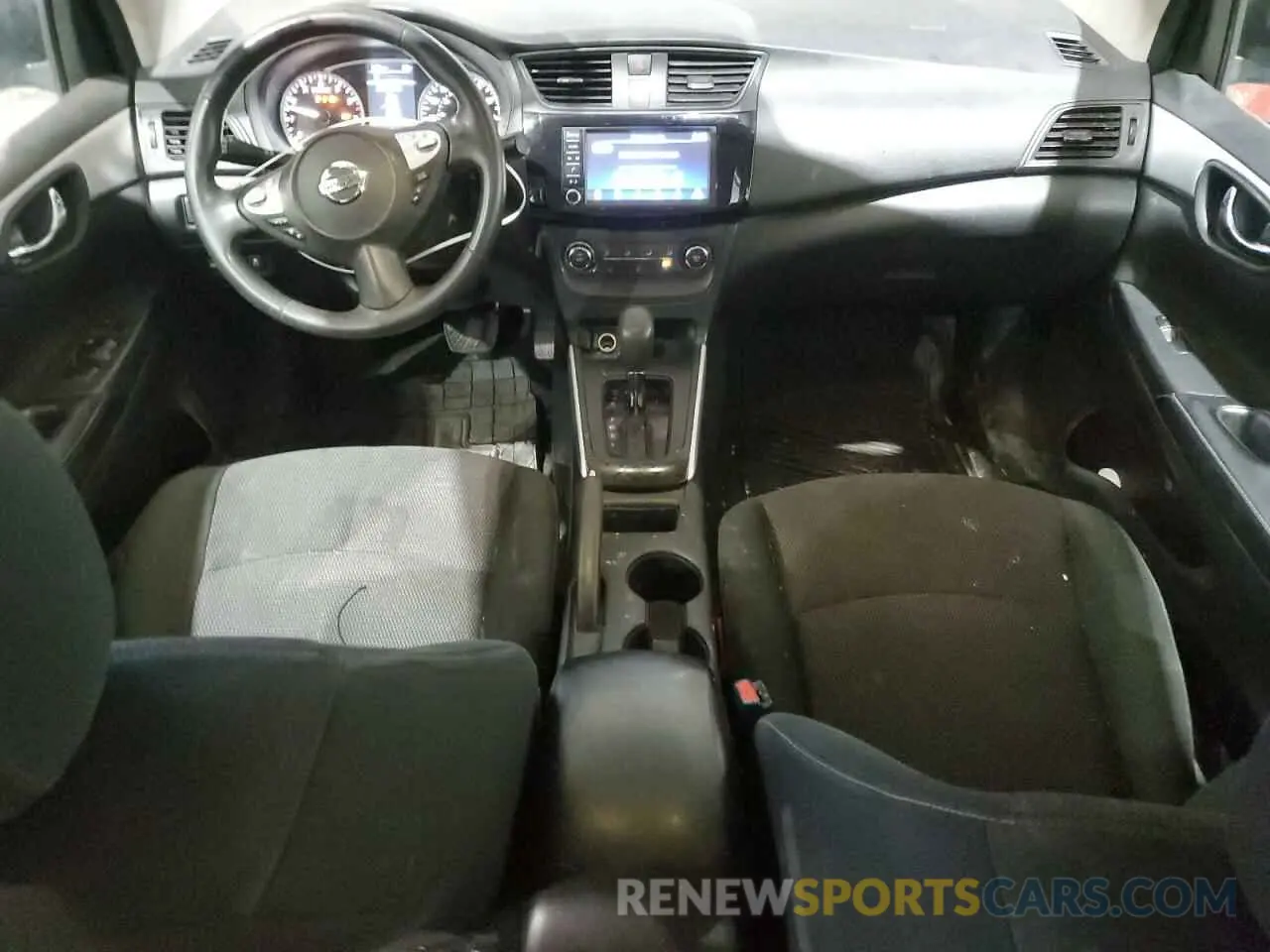 8 fotografías del automóvil dañado 3N1AB7AP5KY378684 NISSAN SENTRA 2019