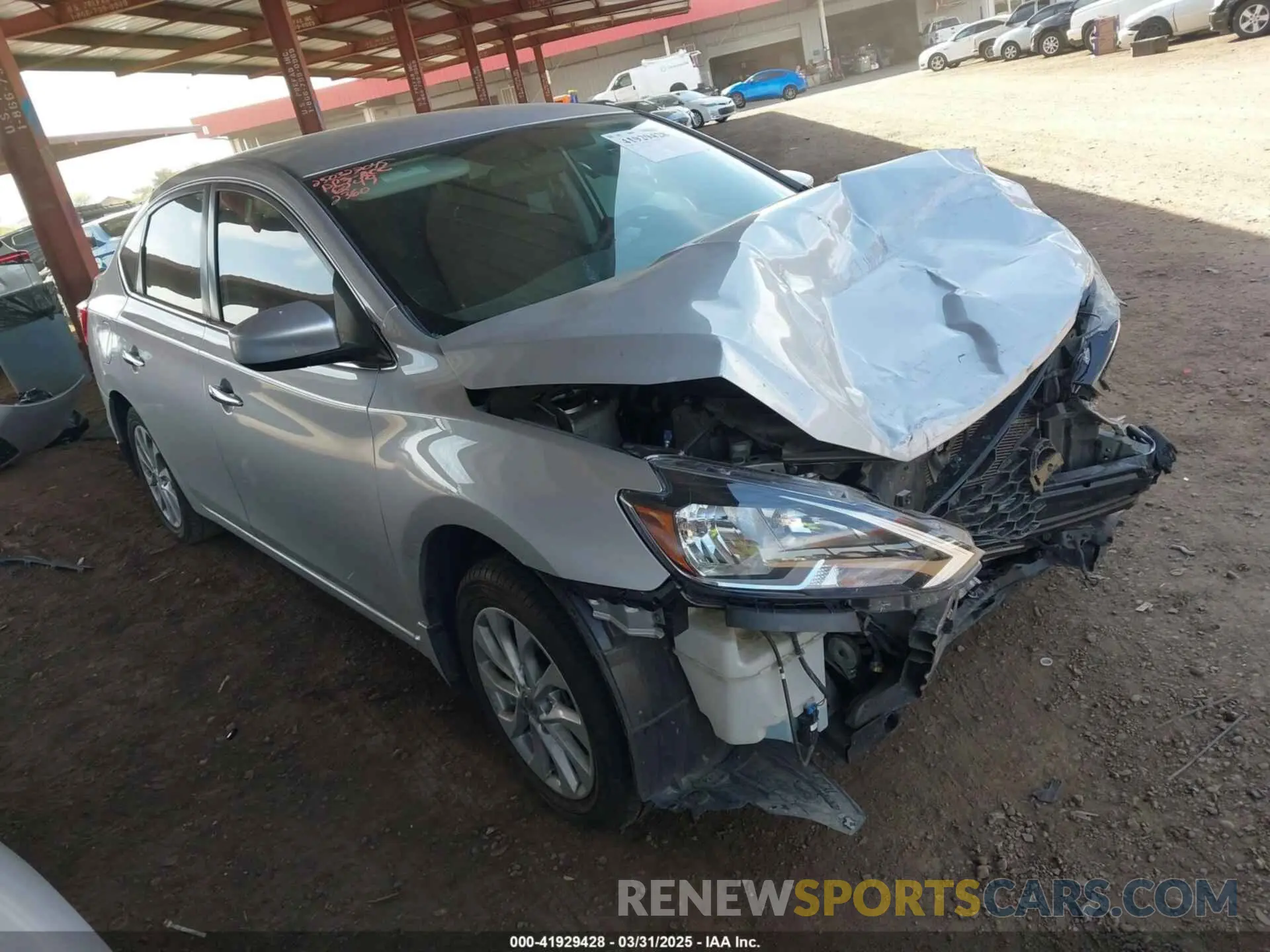 1 fotografías del automóvil dañado 3N1AB7AP5KY392360 NISSAN SENTRA 2019
