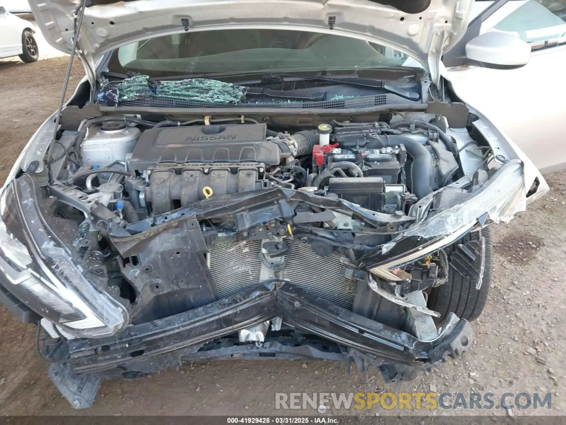 10 fotografías del automóvil dañado 3N1AB7AP5KY392360 NISSAN SENTRA 2019