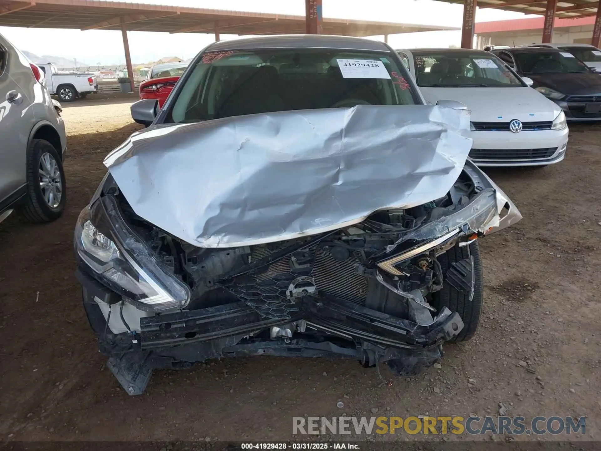 12 fotografías del automóvil dañado 3N1AB7AP5KY392360 NISSAN SENTRA 2019