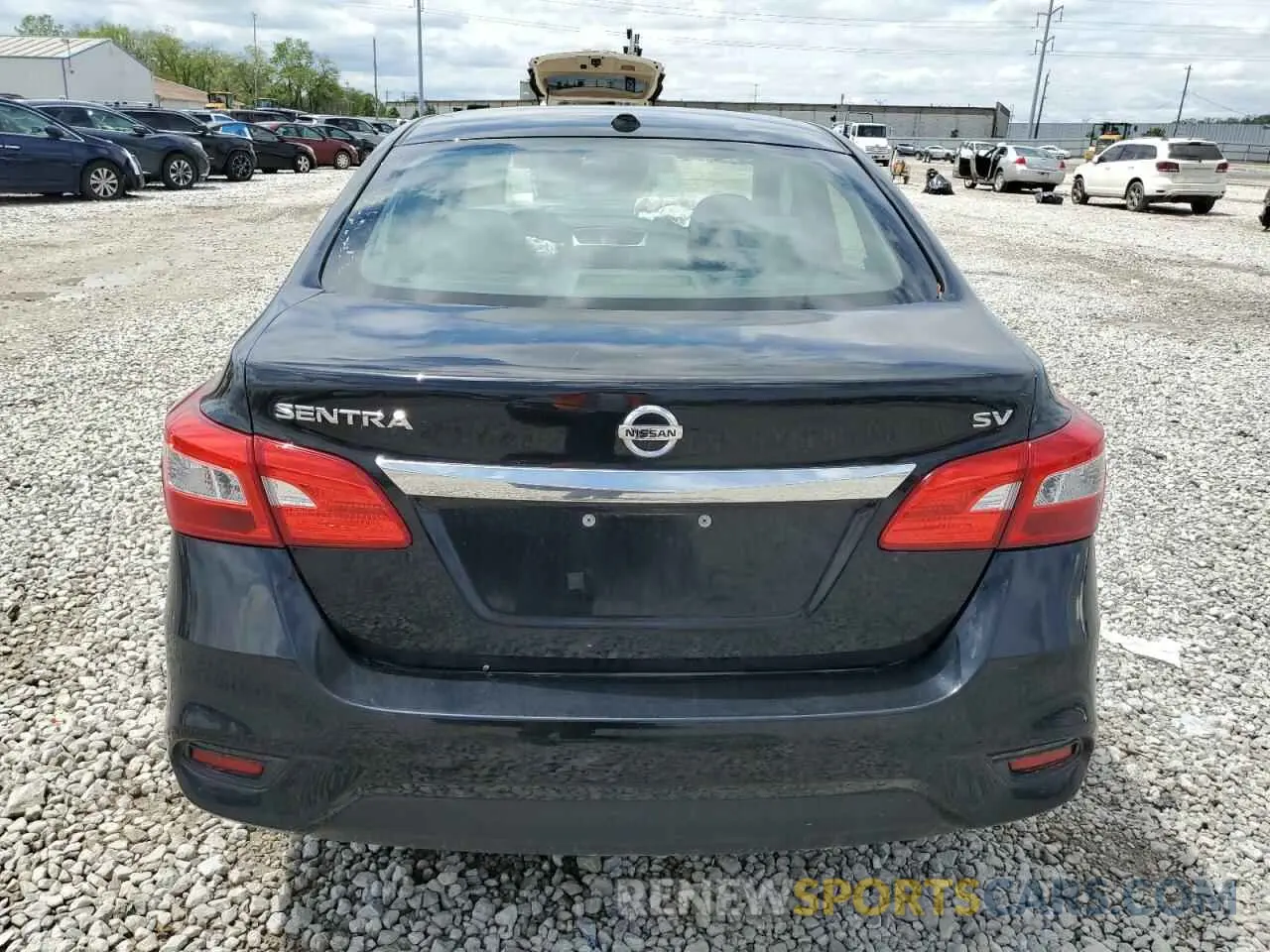 5 fotografías del automóvil dañado 3N1AB7AP5KY410663 NISSAN SENTRA 2019