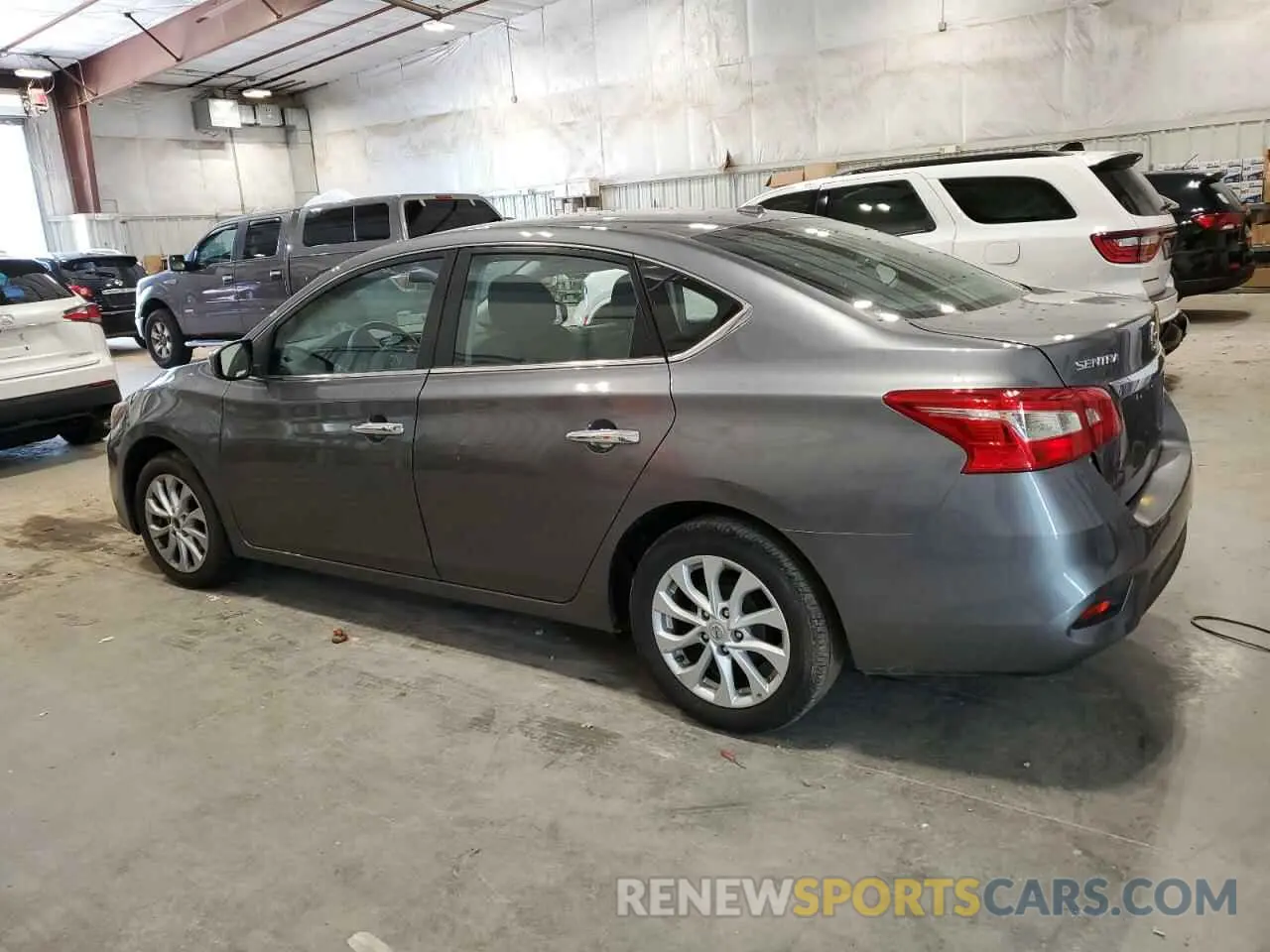 2 fotografías del automóvil dañado 3N1AB7AP5KY413076 NISSAN SENTRA 2019