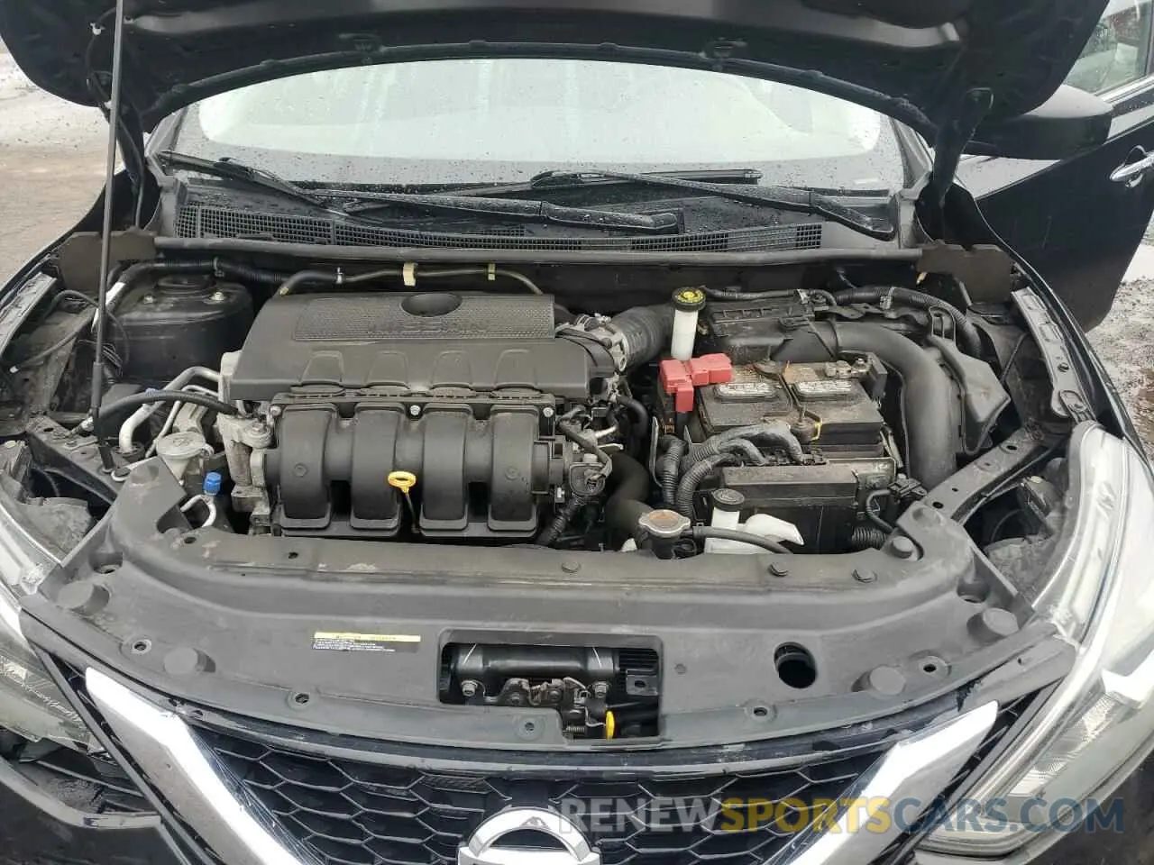 11 fotografías del automóvil dañado 3N1AB7AP5KY413336 NISSAN SENTRA 2019