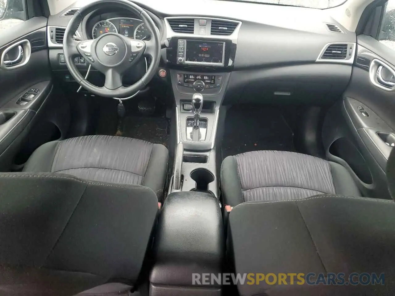 8 fotografías del automóvil dañado 3N1AB7AP5KY413336 NISSAN SENTRA 2019