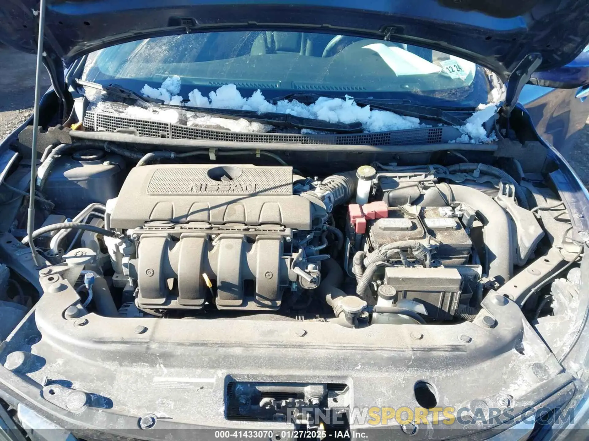 10 fotografías del automóvil dañado 3N1AB7AP5KY415619 NISSAN SENTRA 2019
