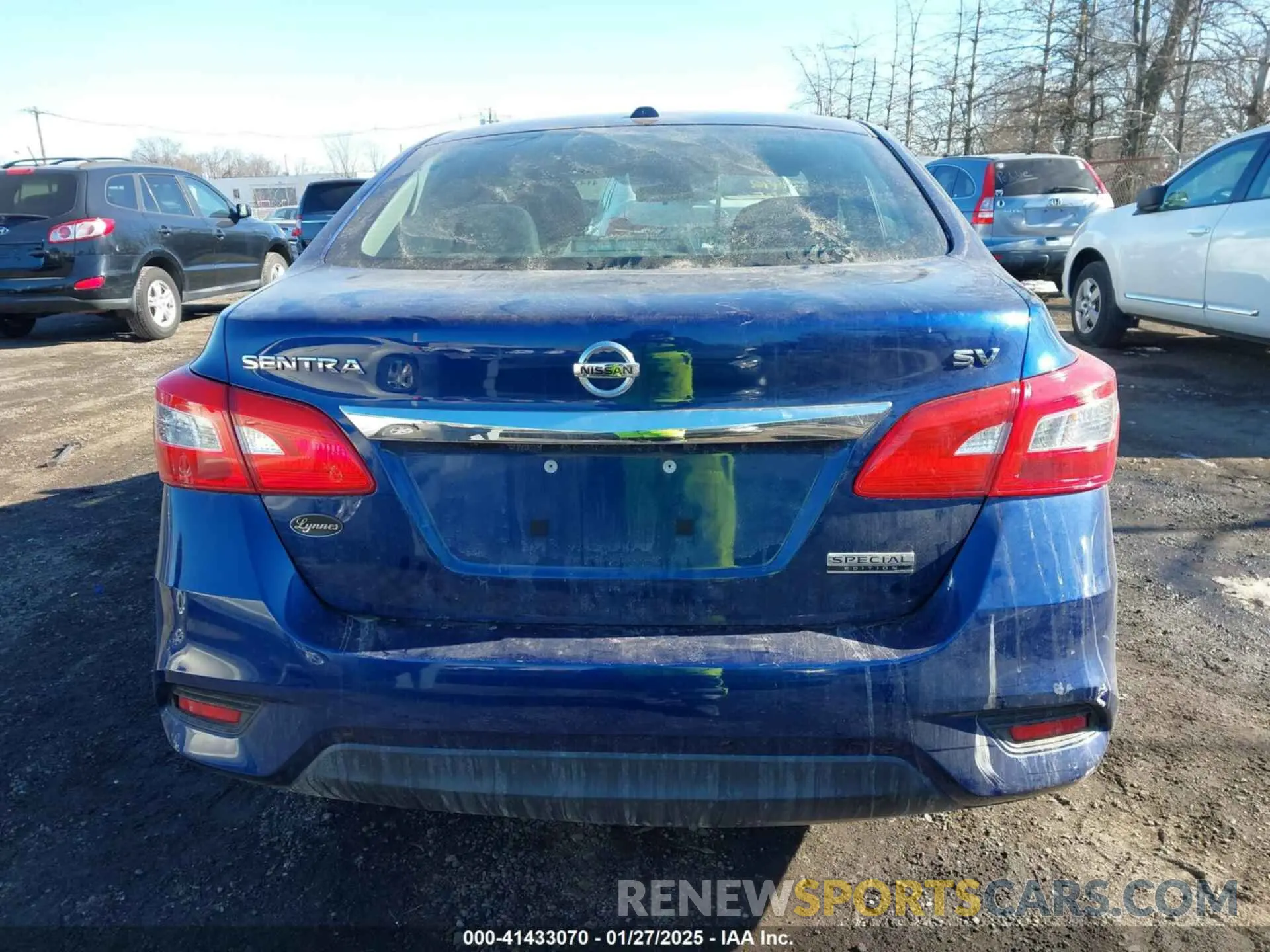 16 fotografías del automóvil dañado 3N1AB7AP5KY415619 NISSAN SENTRA 2019