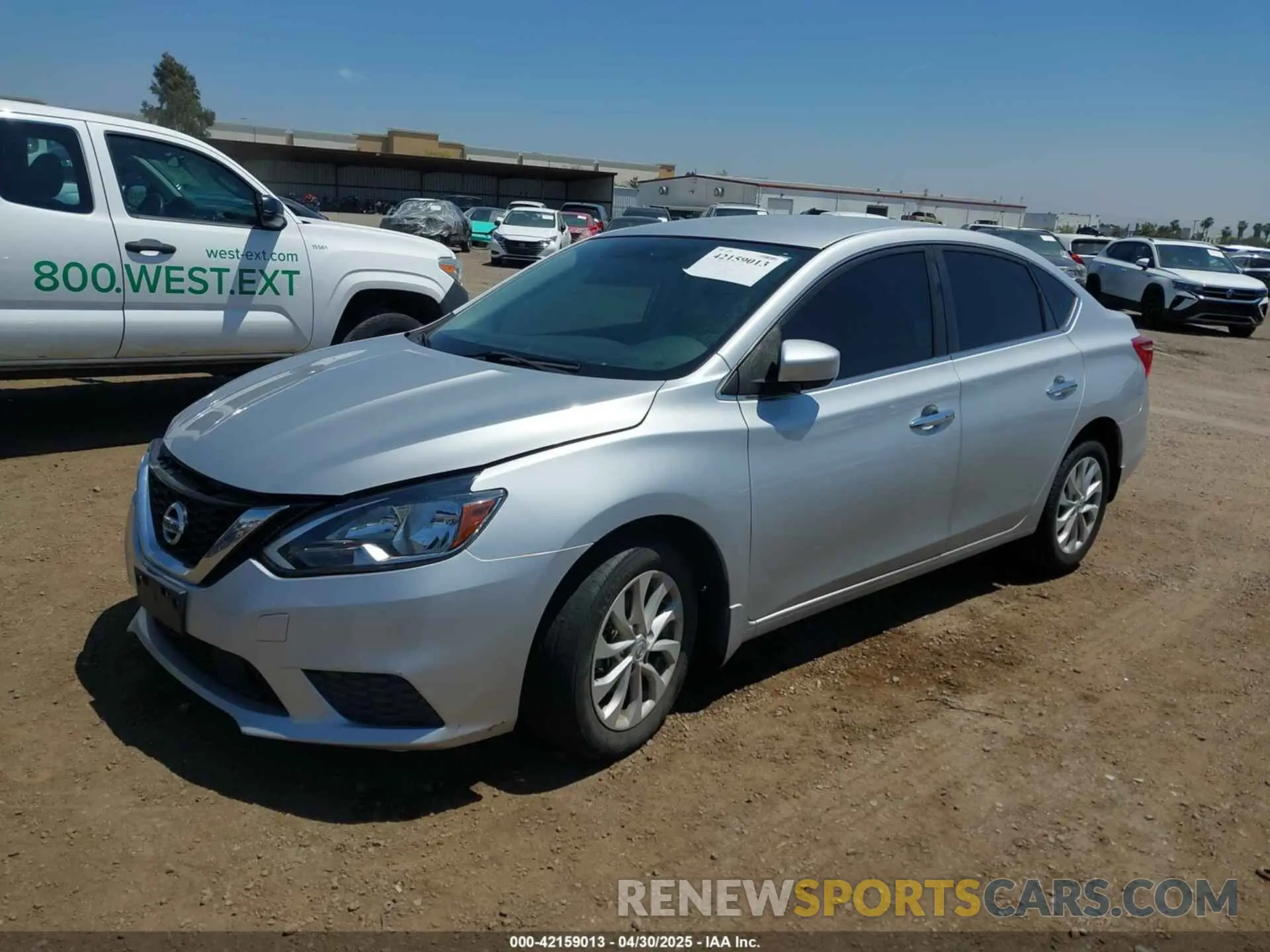 2 fotografías del automóvil dañado 3N1AB7AP5KY424580 NISSAN SENTRA 2019