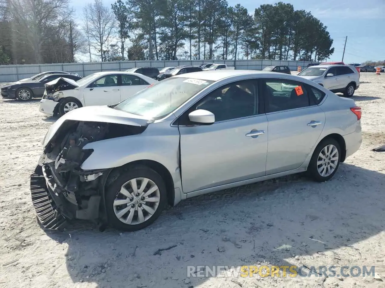 1 fotografías del automóvil dañado 3N1AB7AP5KY429570 NISSAN SENTRA 2019