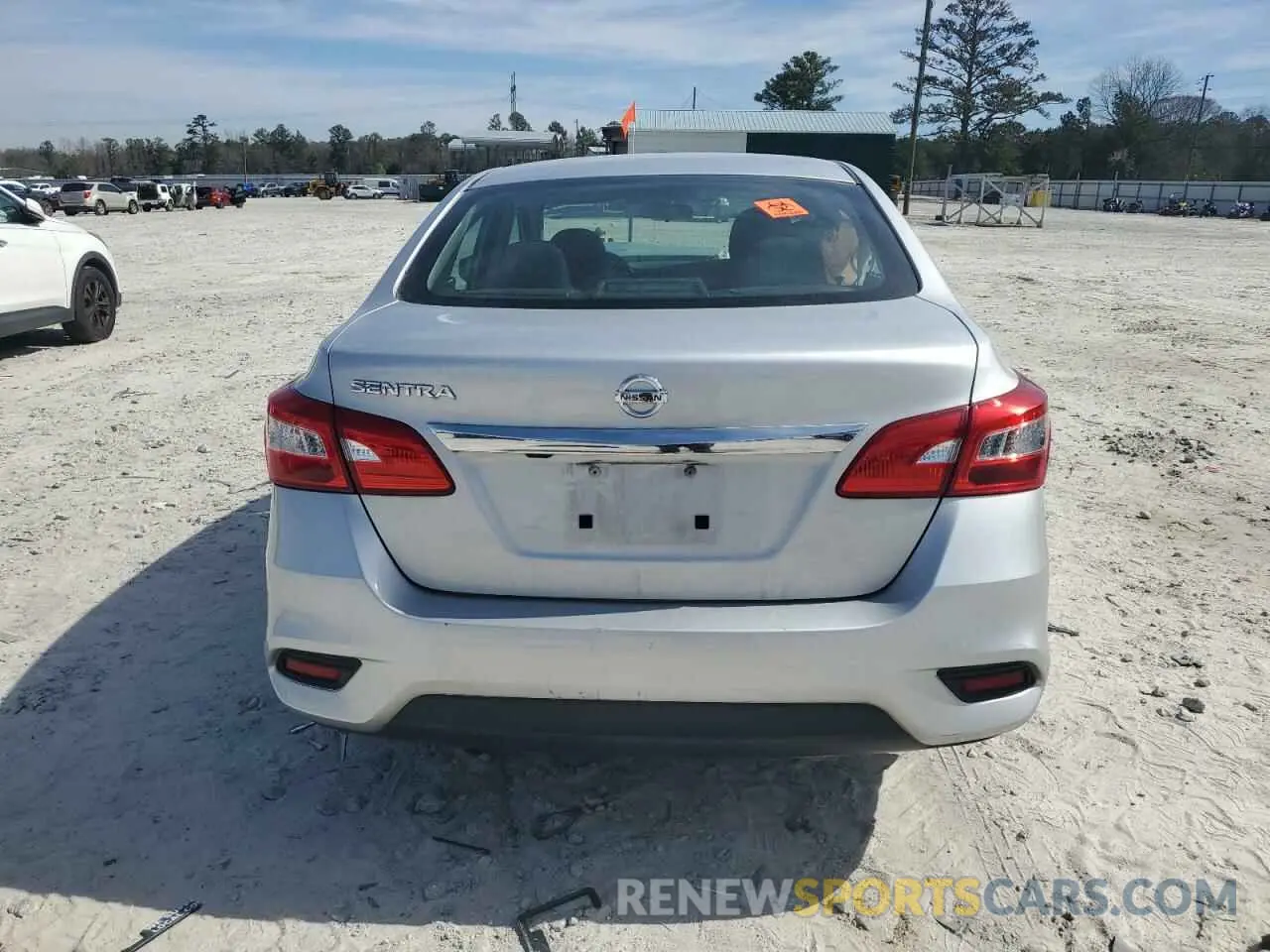 6 fotografías del automóvil dañado 3N1AB7AP5KY429570 NISSAN SENTRA 2019