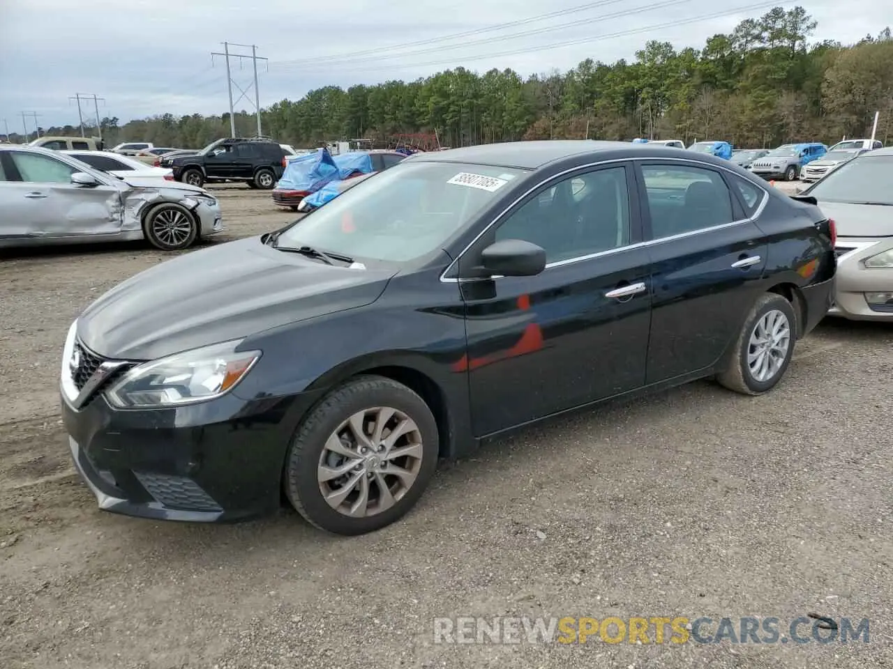 1 fotografías del automóvil dañado 3N1AB7AP5KY429973 NISSAN SENTRA 2019