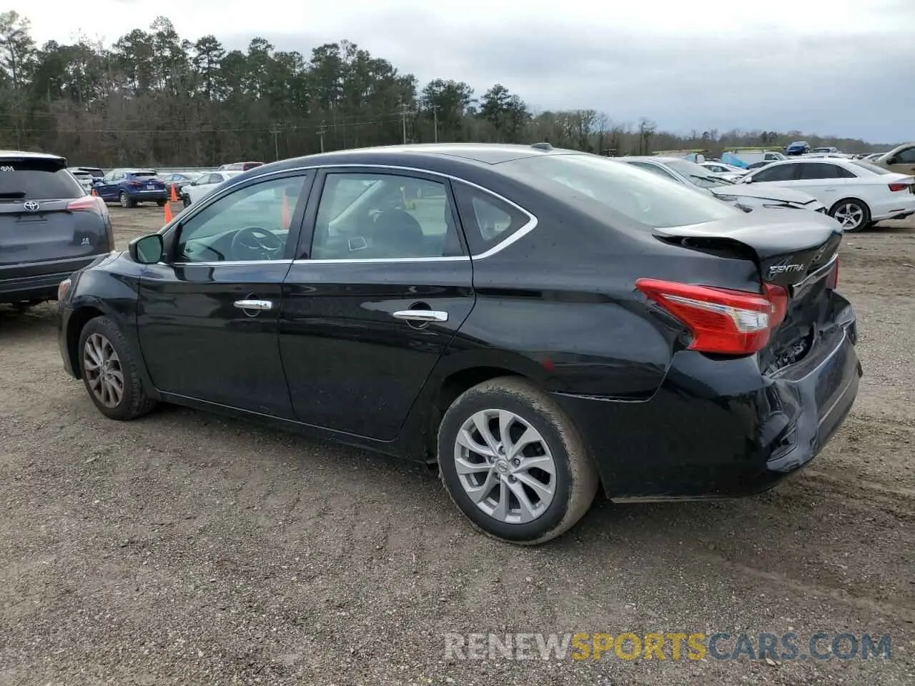 2 fotografías del automóvil dañado 3N1AB7AP5KY429973 NISSAN SENTRA 2019